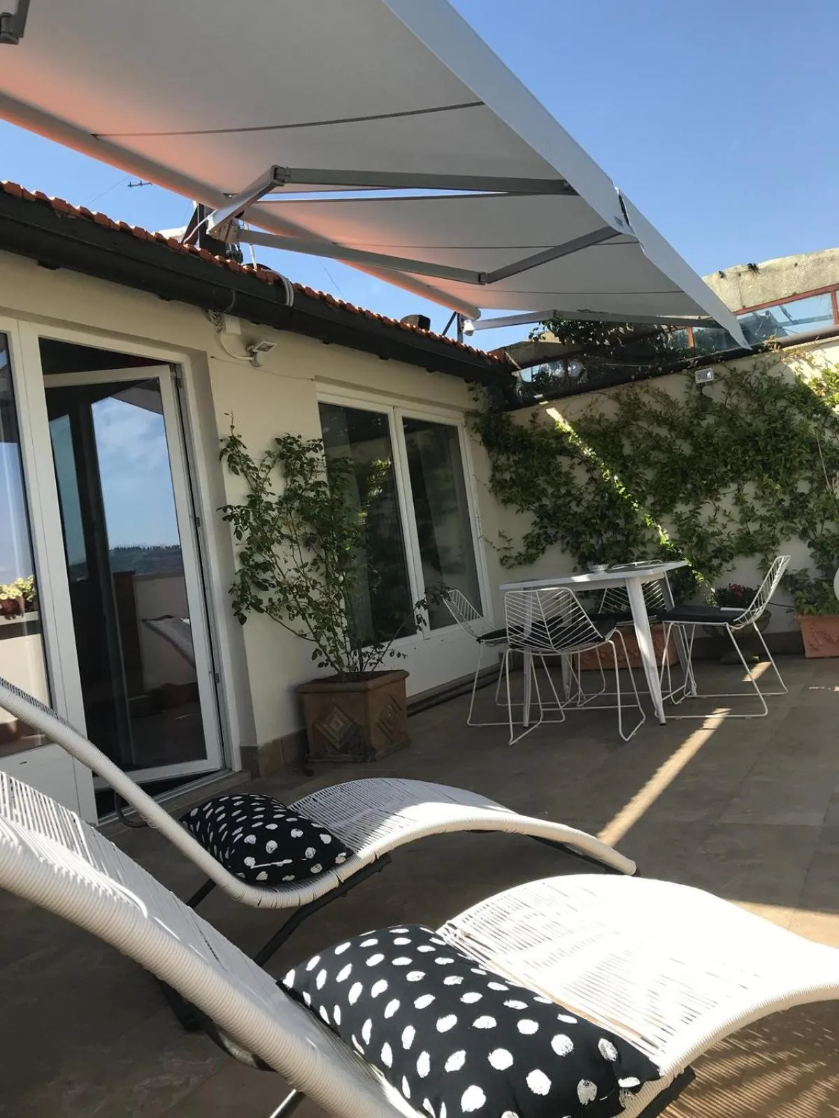 Balcony/Terrace in B&B Lorena Suites