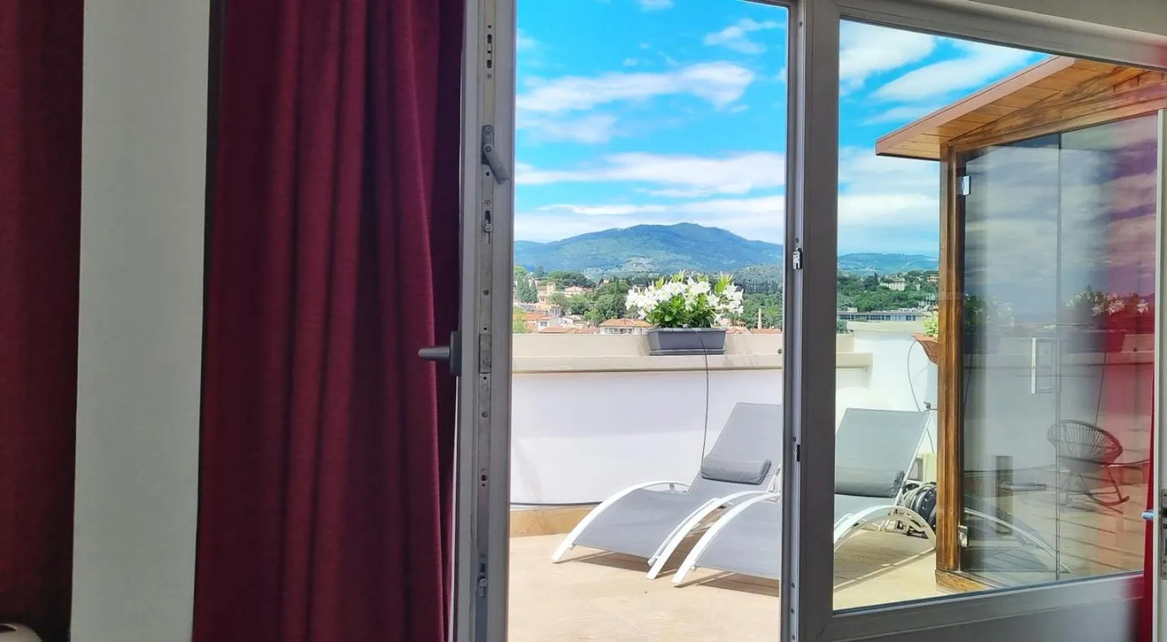 Balcony/Terrace in B&B Lorena Suites