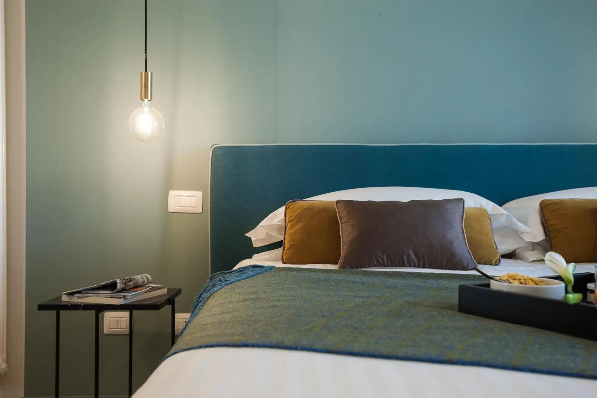 Decorative detail, Bed in B&B Lorena Suites