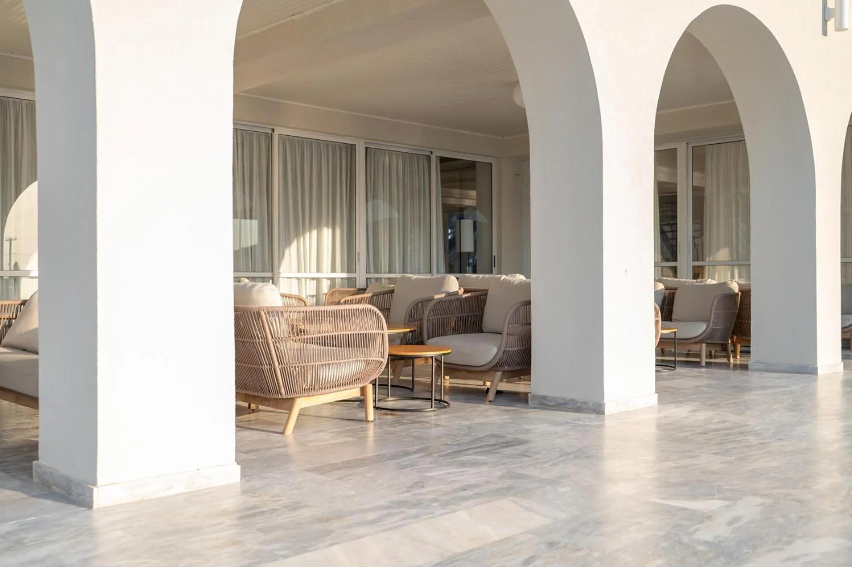 Seating area in Smy Kos Beach & Splash