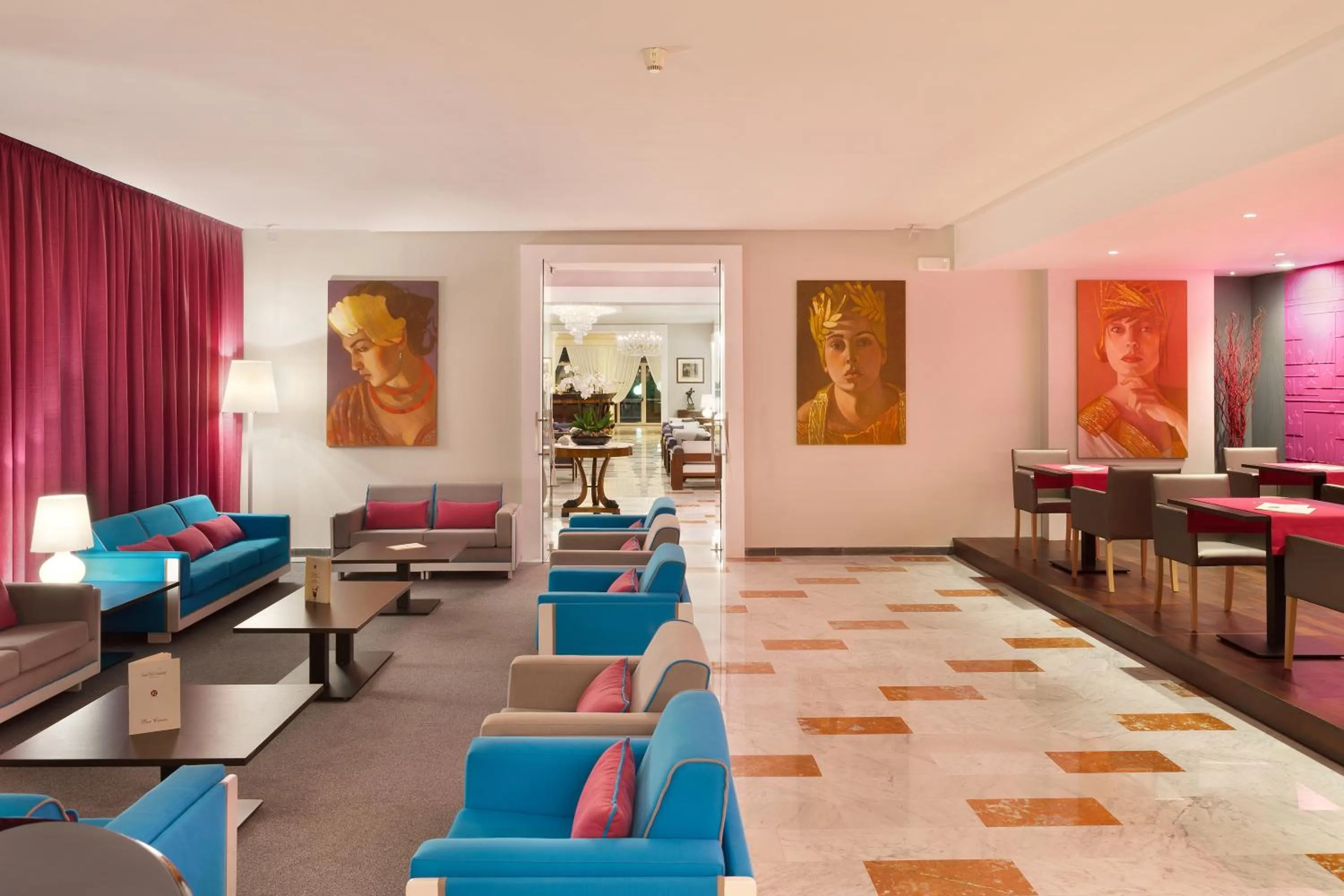 Lobby or reception in Hotel Continental