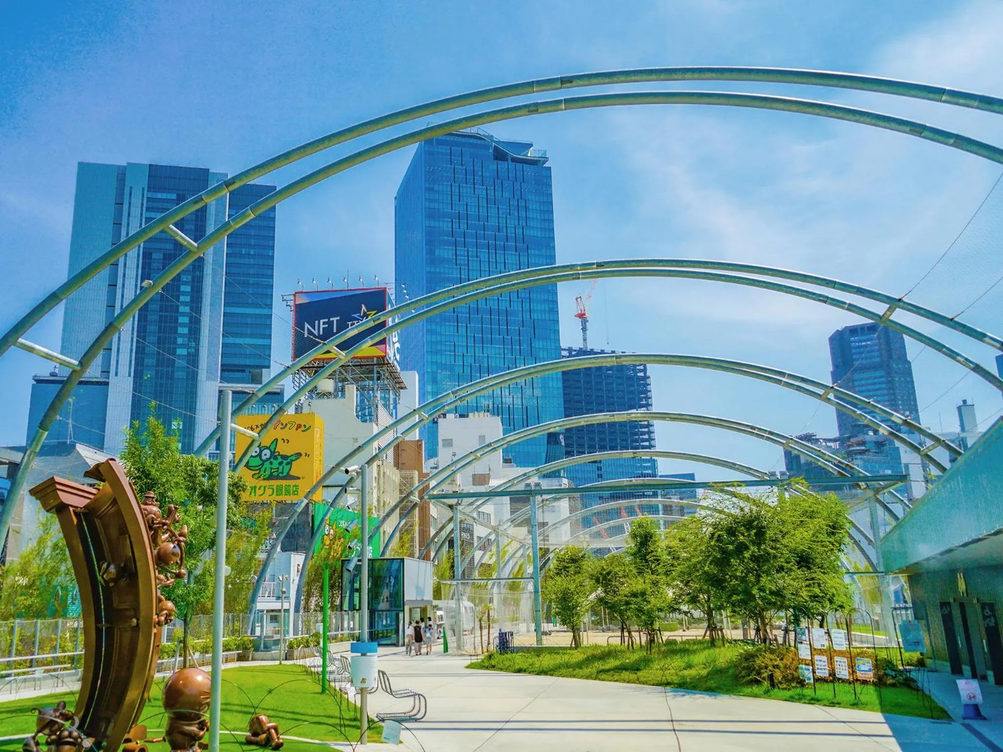 Nearby landmark in Shibuya Creston Hotel