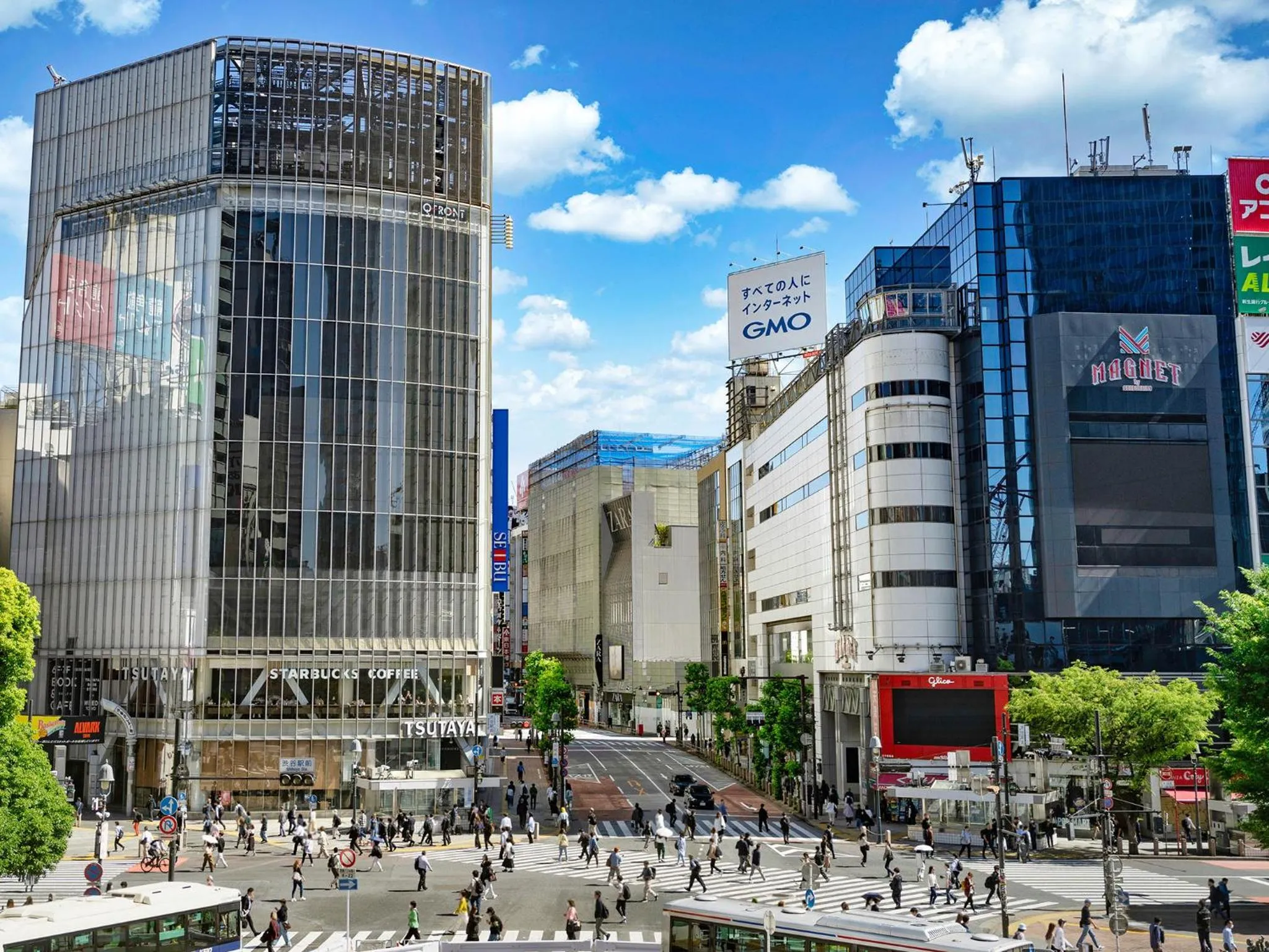 Nearby landmark in Shibuya Creston Hotel