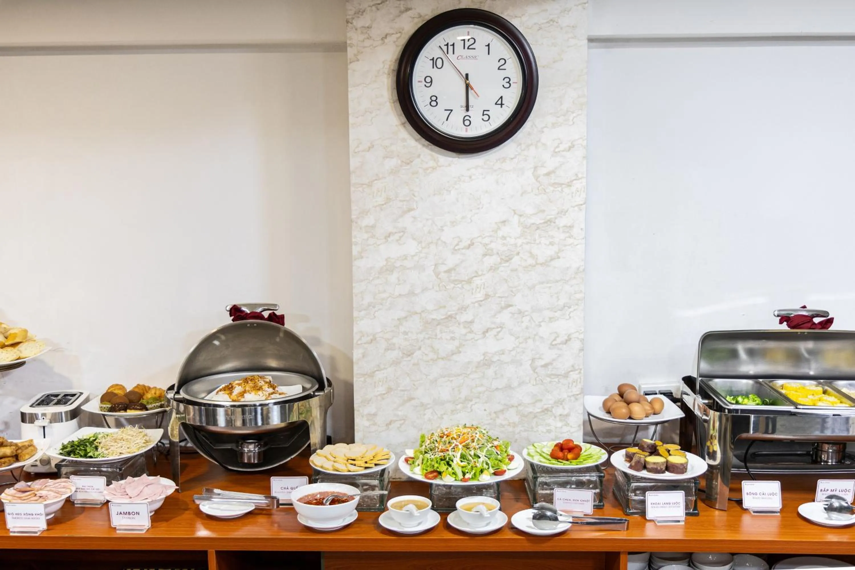 Buffet breakfast in A25 Hotel - 29 Bùi Thị Xuân