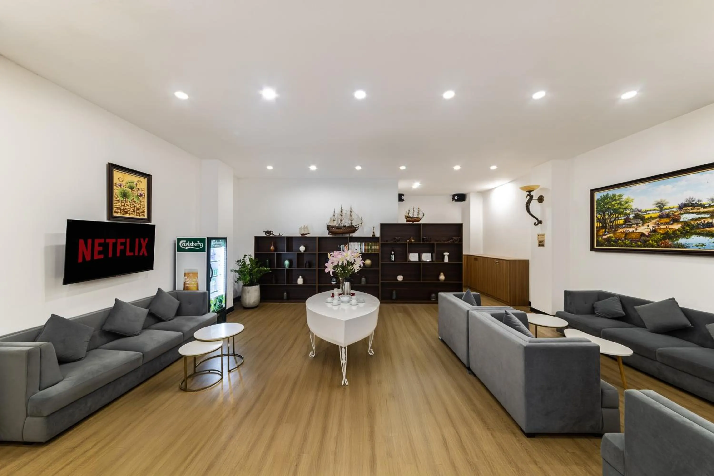 Communal lounge/ TV room in A25 Hotel - 29 Bùi Thị Xuân