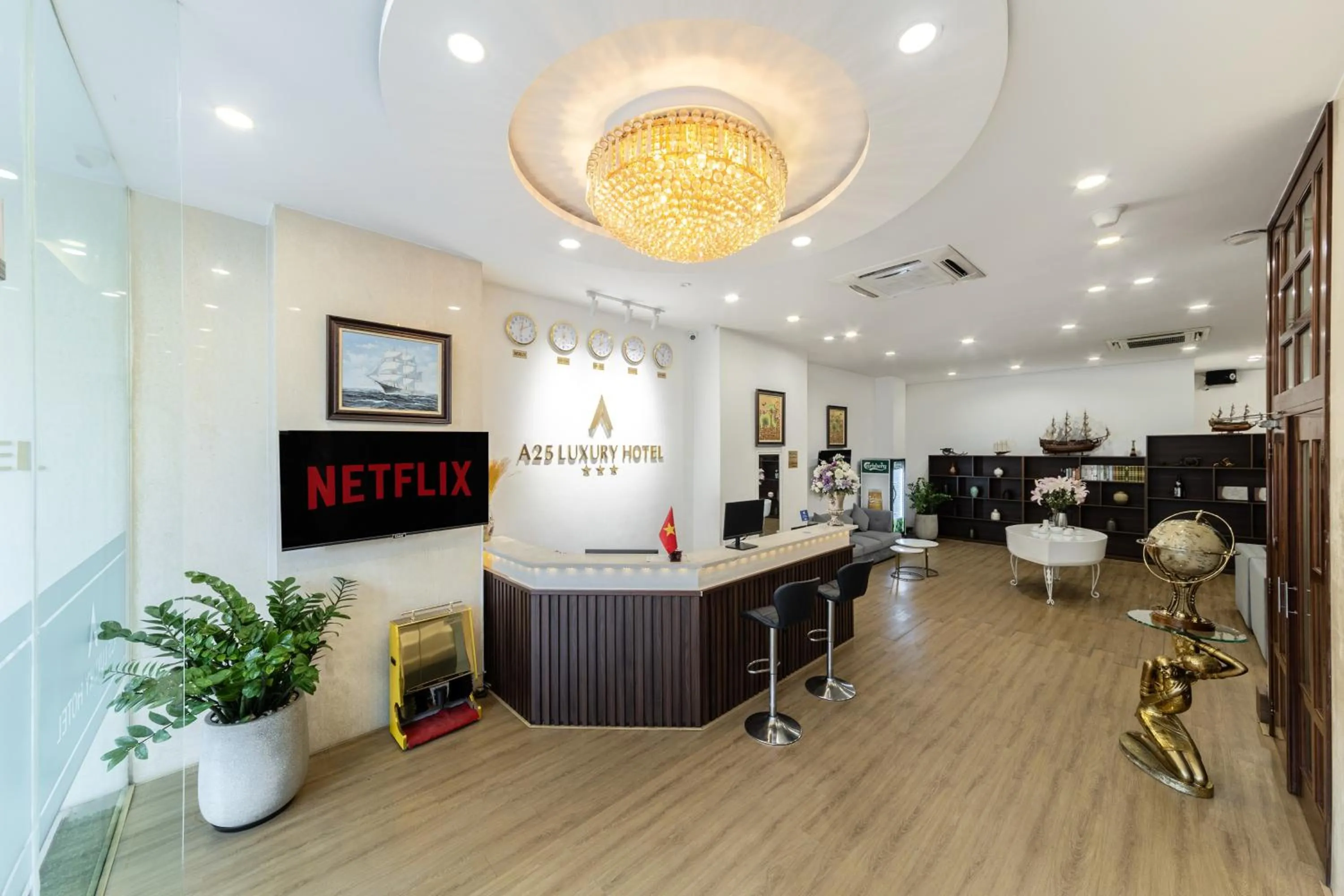 Lobby or reception in A25 Hotel - 29 Bùi Thị Xuân