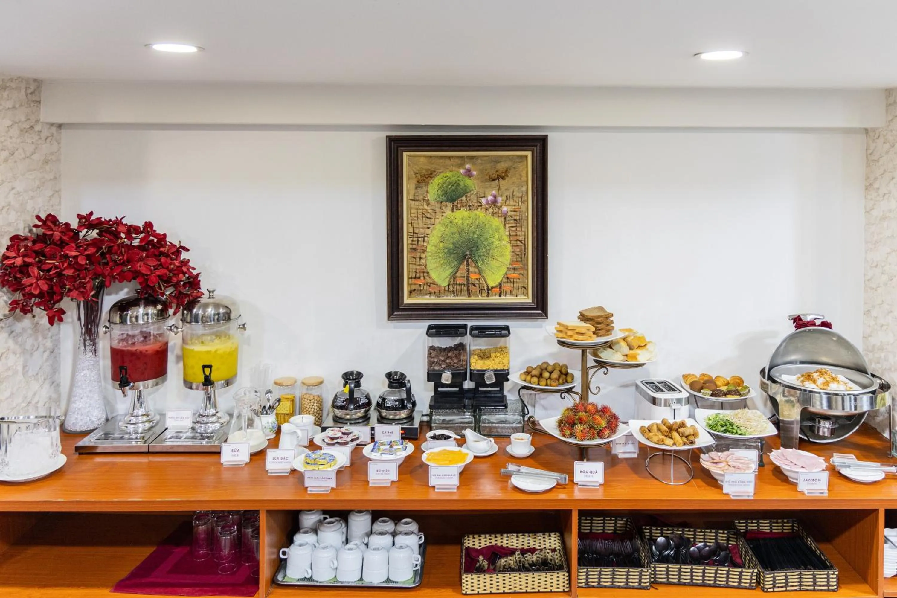 Buffet breakfast in A25 Hotel - 29 Bùi Thị Xuân