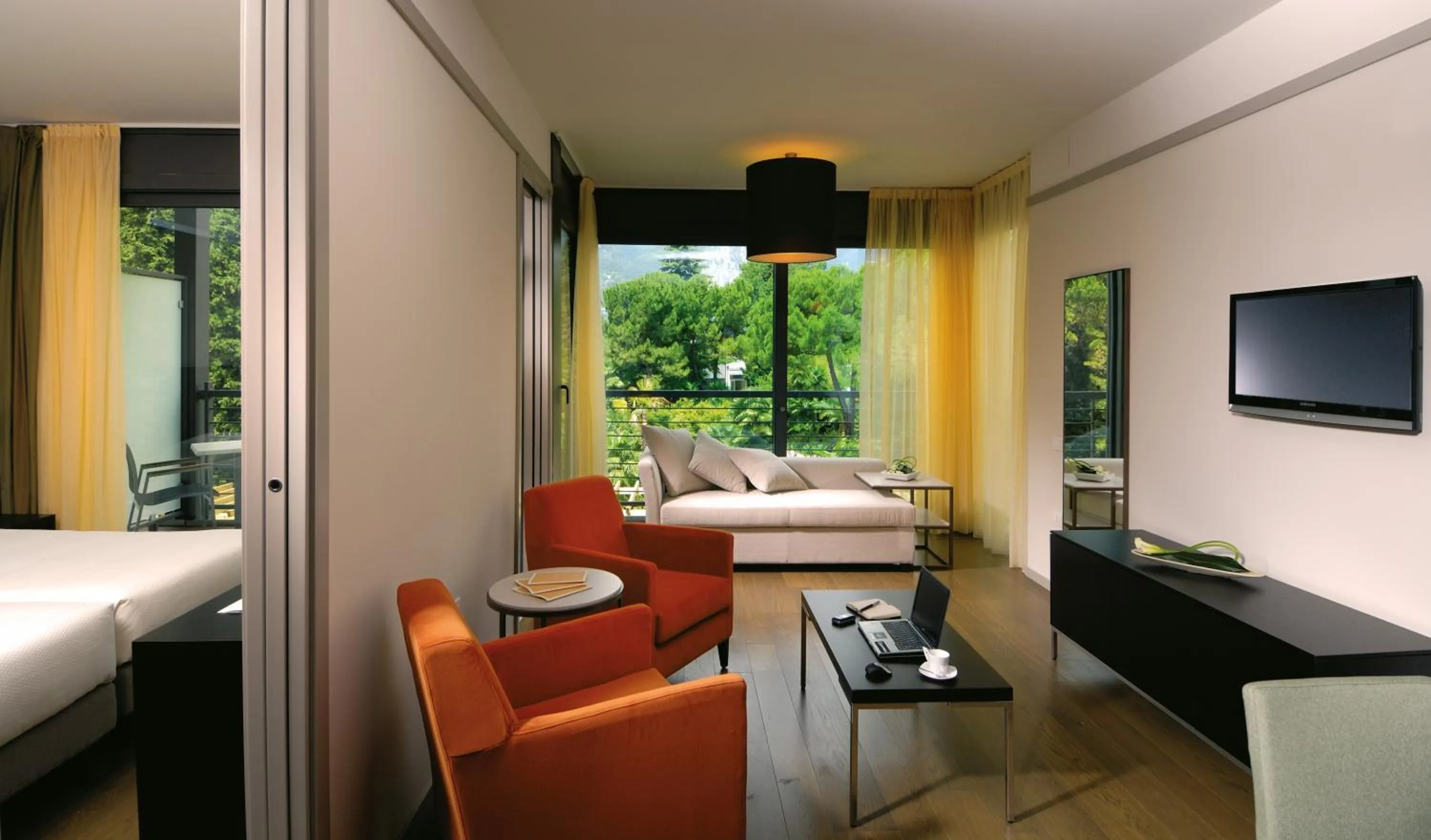 TV and multimedia, Bed in Du Lac Et Du Parc Grand Resort