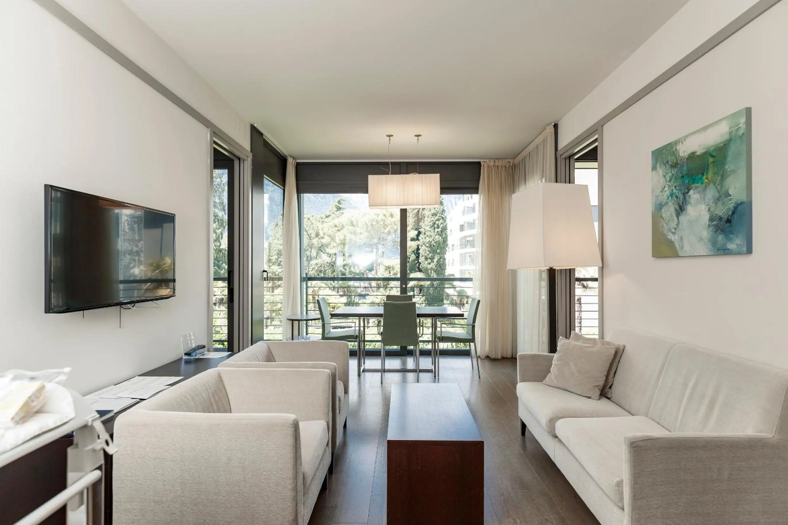 Balcony/Terrace in Du Lac Et Du Parc Grand Resort