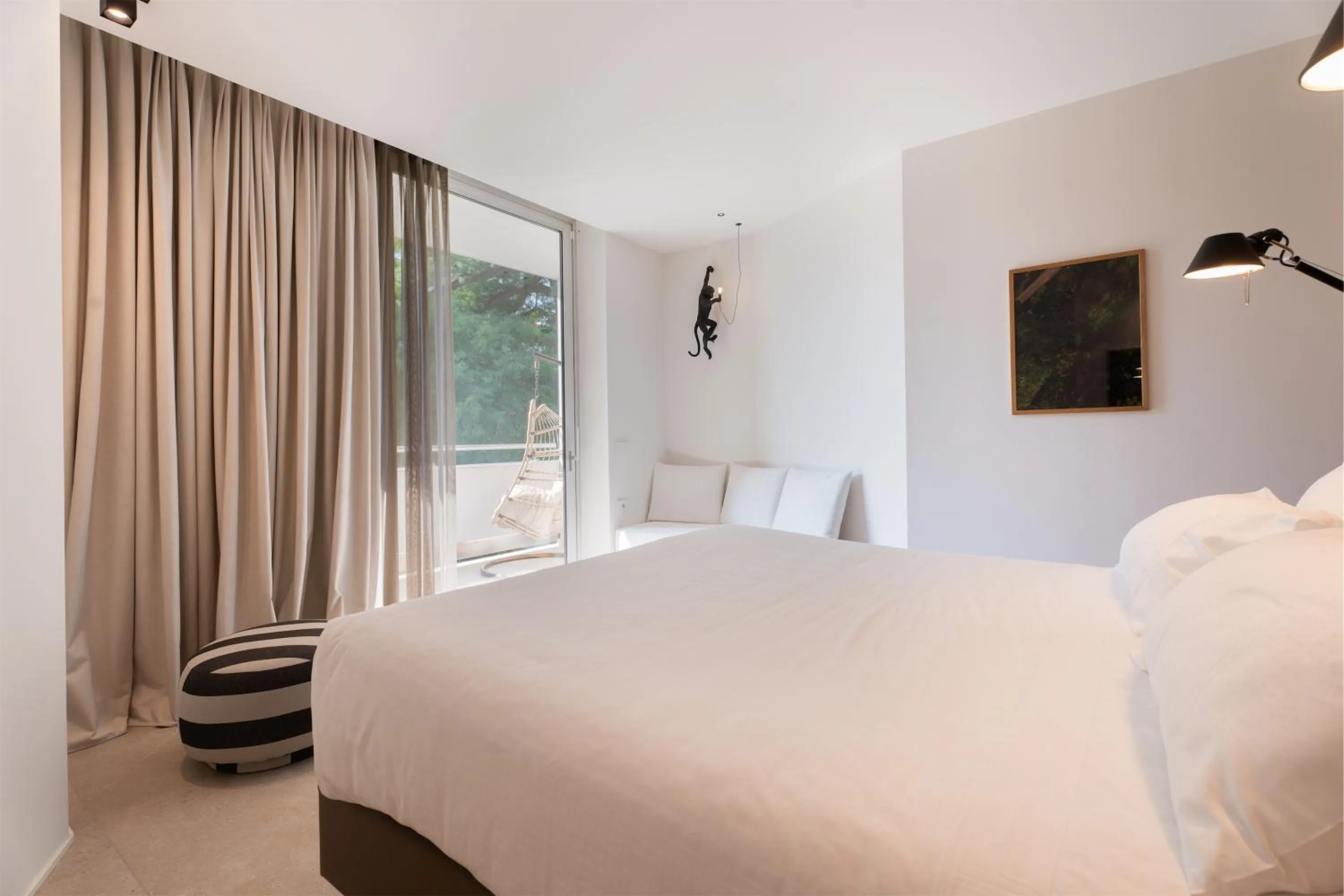 Bed in Du Lac Et Du Parc Grand Resort