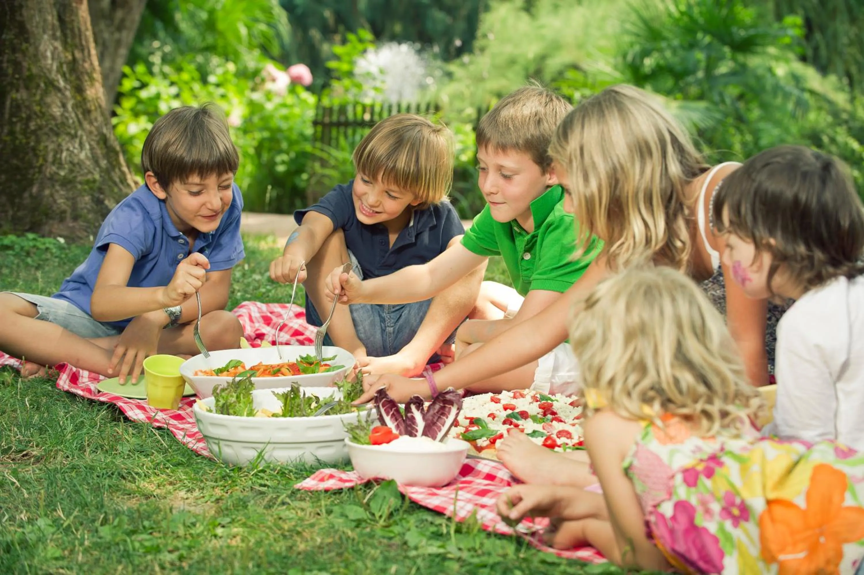 young children in Du Lac Et Du Parc Grand Resort