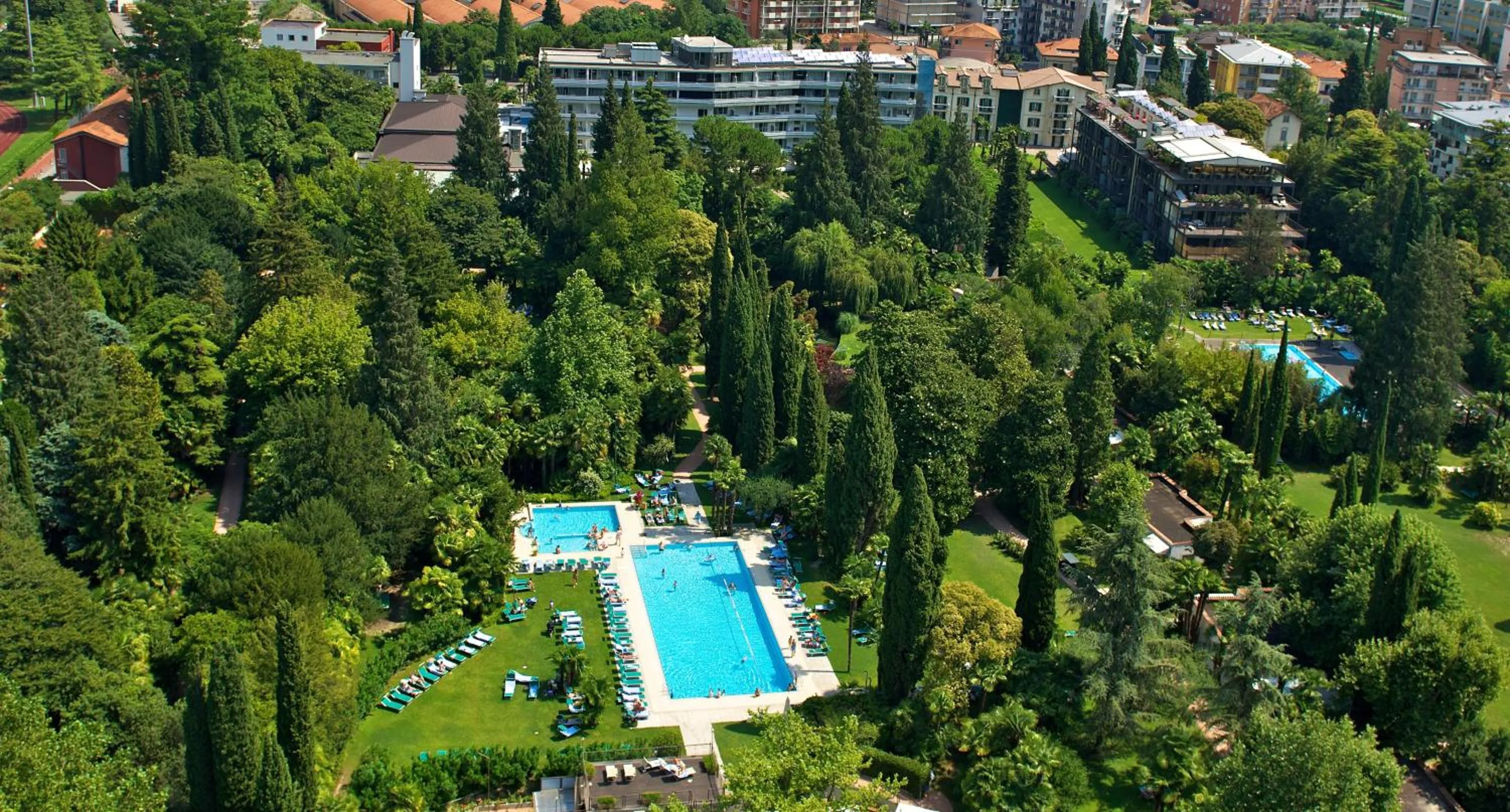 Bird's eye view in Du Lac Et Du Parc Grand Resort