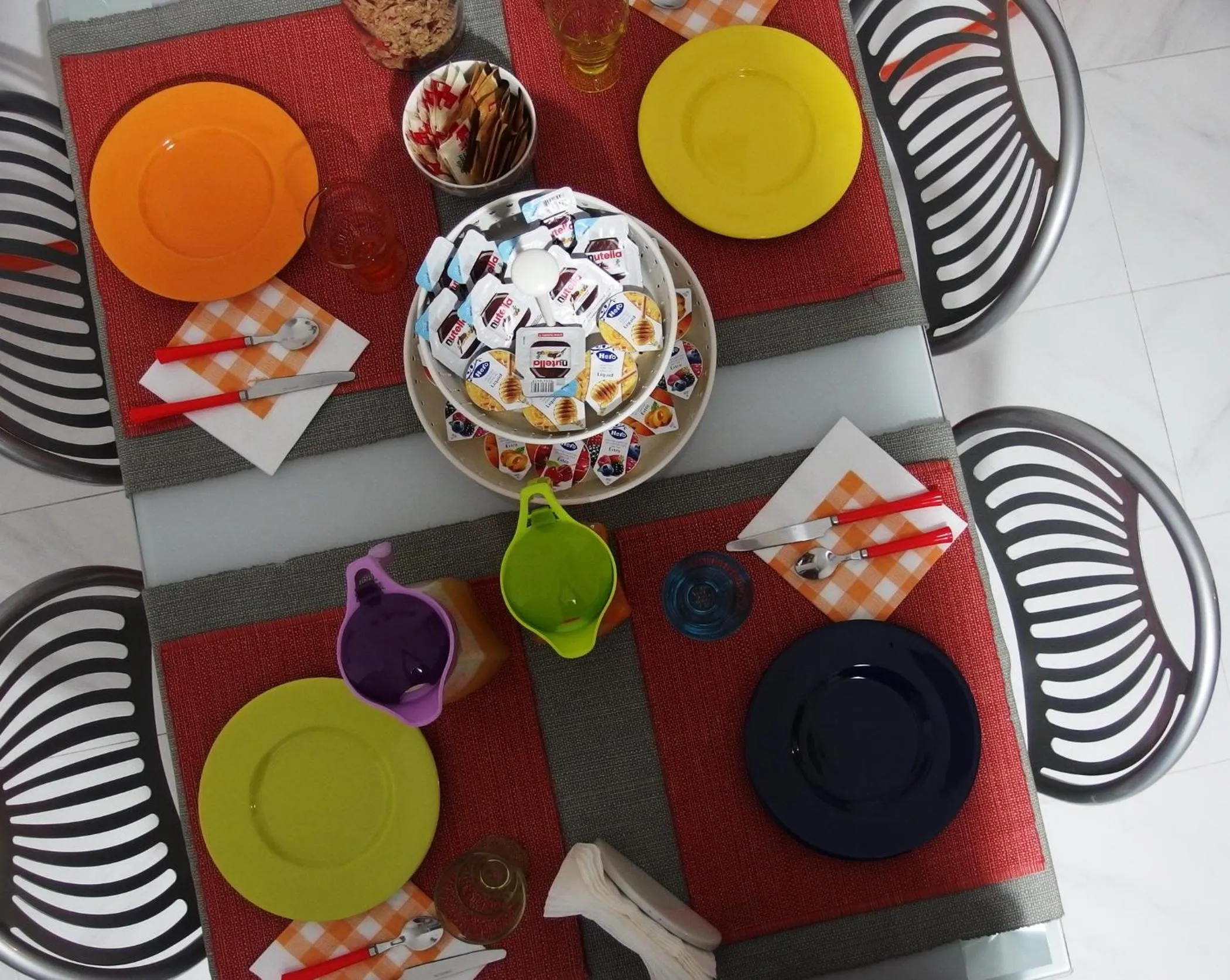 Food close-up in I Love Art