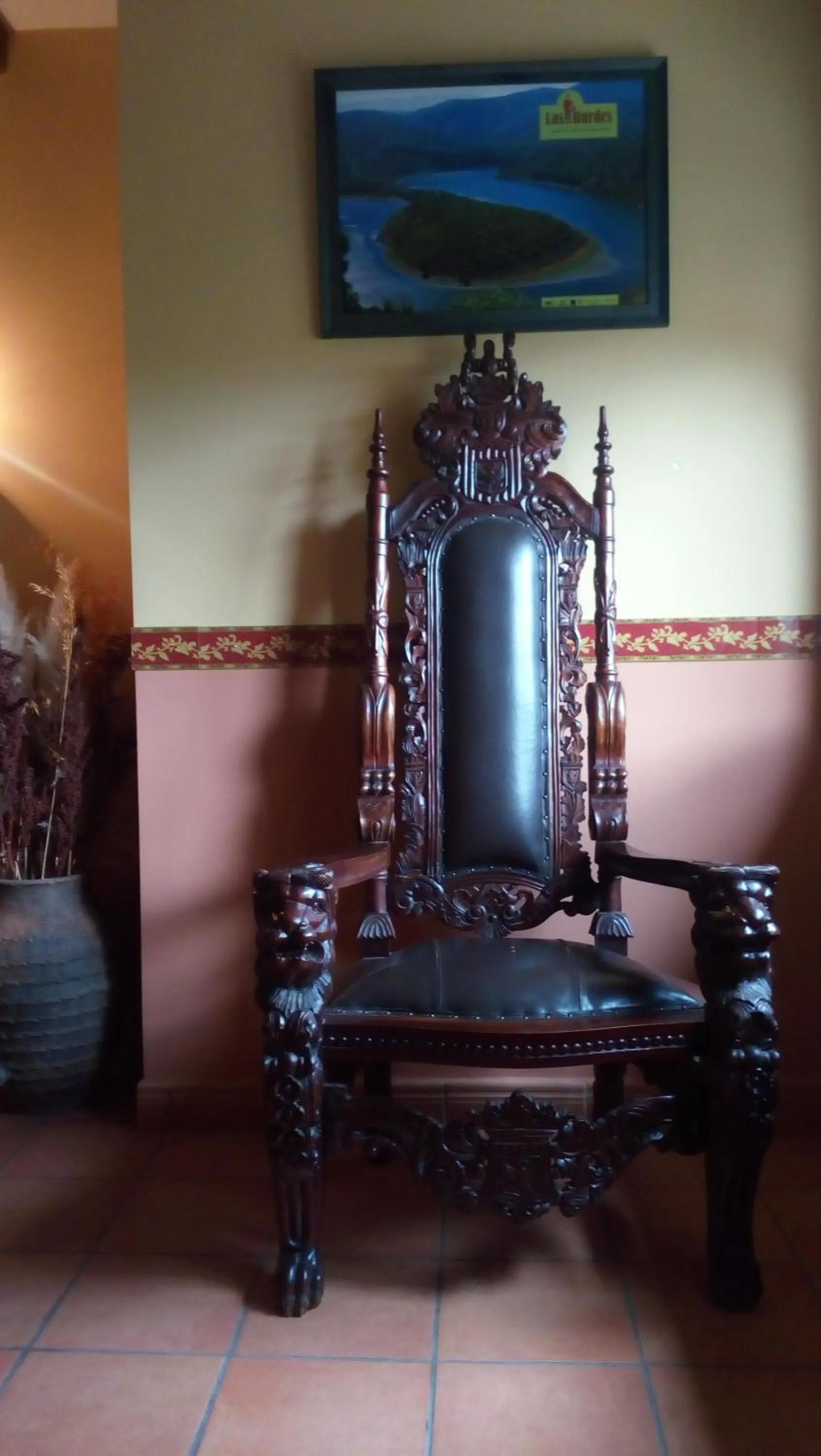 Decorative detail in Hotel Rural Los Angeles en Las Hurdes