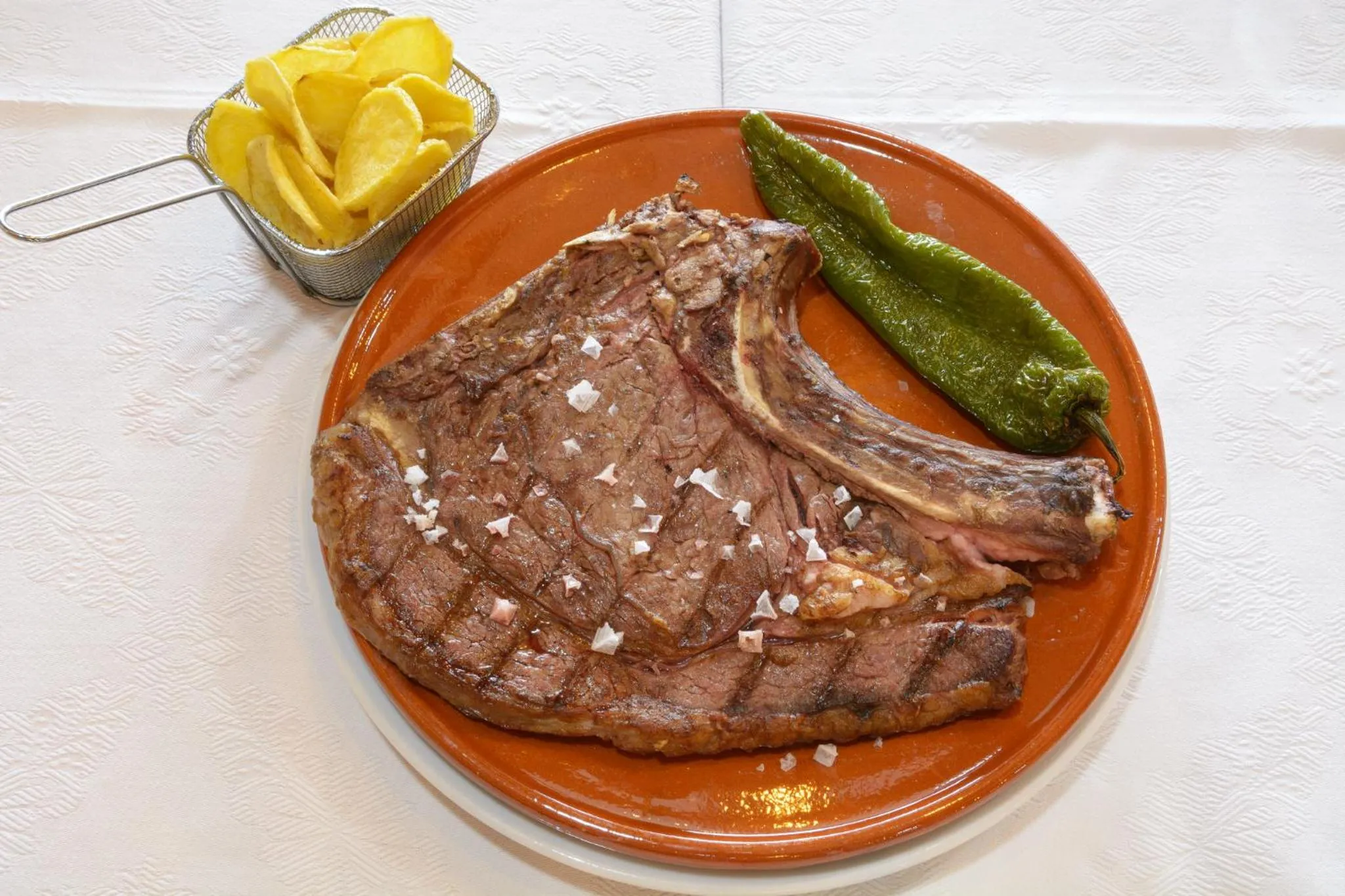 Food close-up in Hotel Rural Los Angeles en Las Hurdes