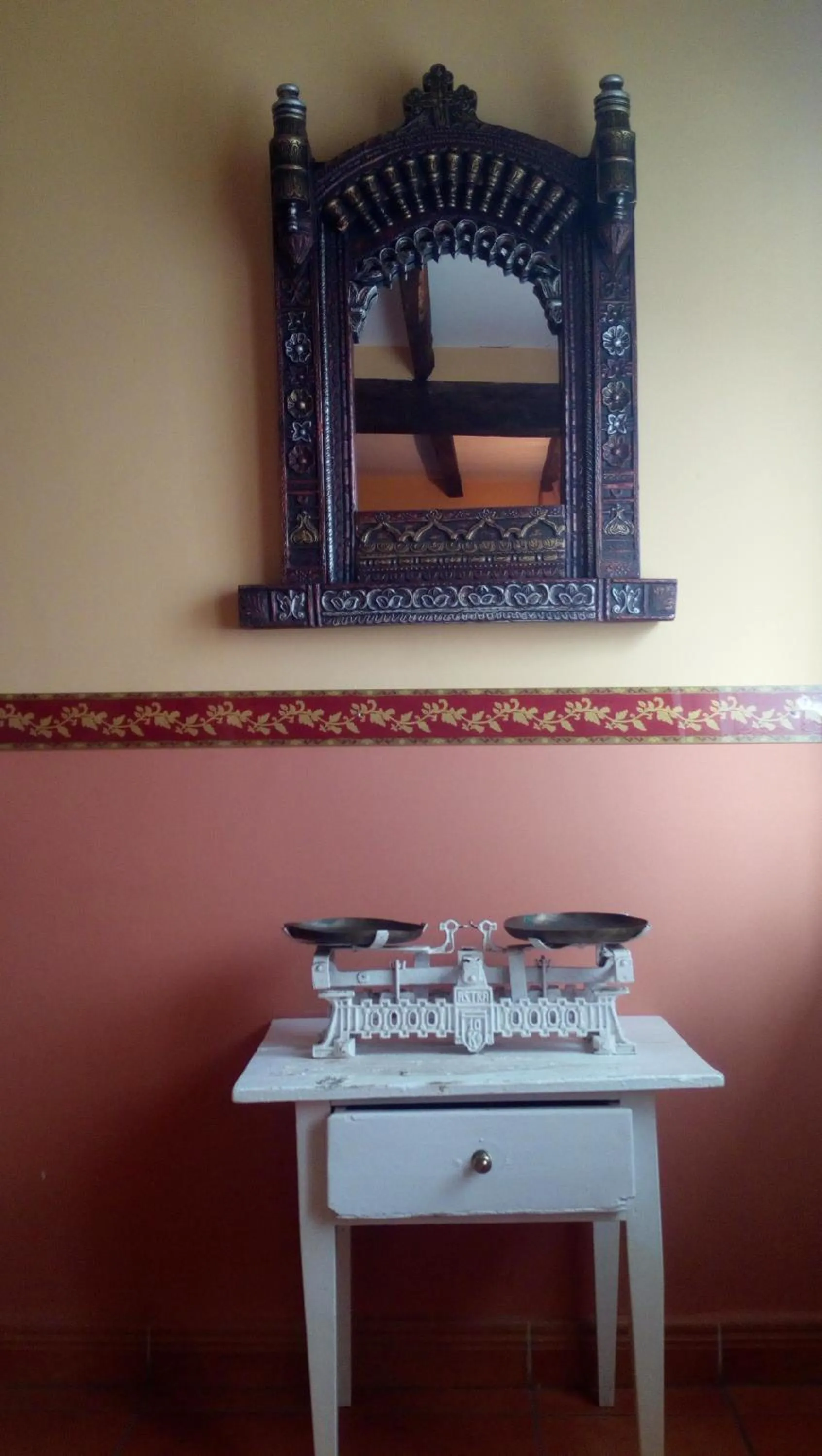 Decorative detail in Hotel Rural Los Angeles en Las Hurdes