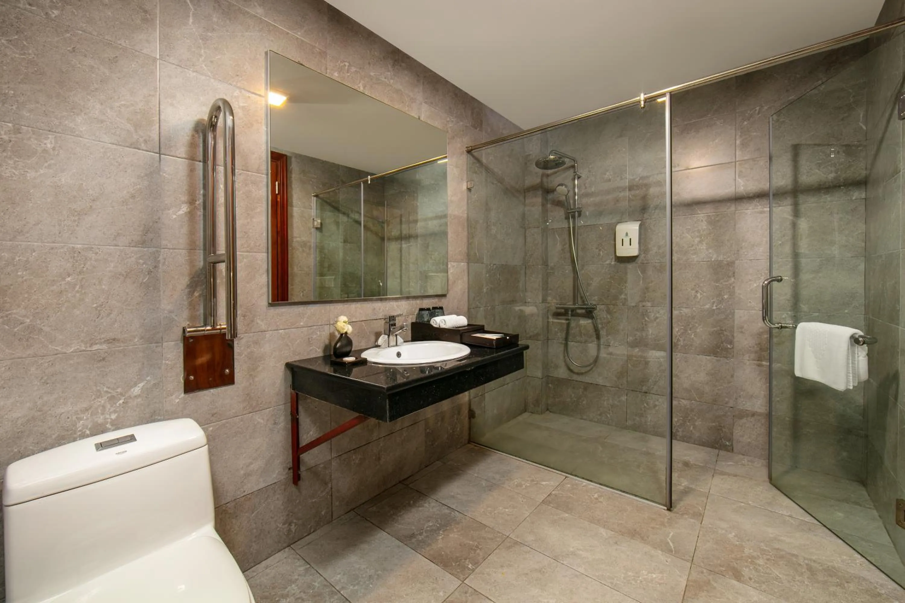 Bathroom in Bamboo Sapa Hotel