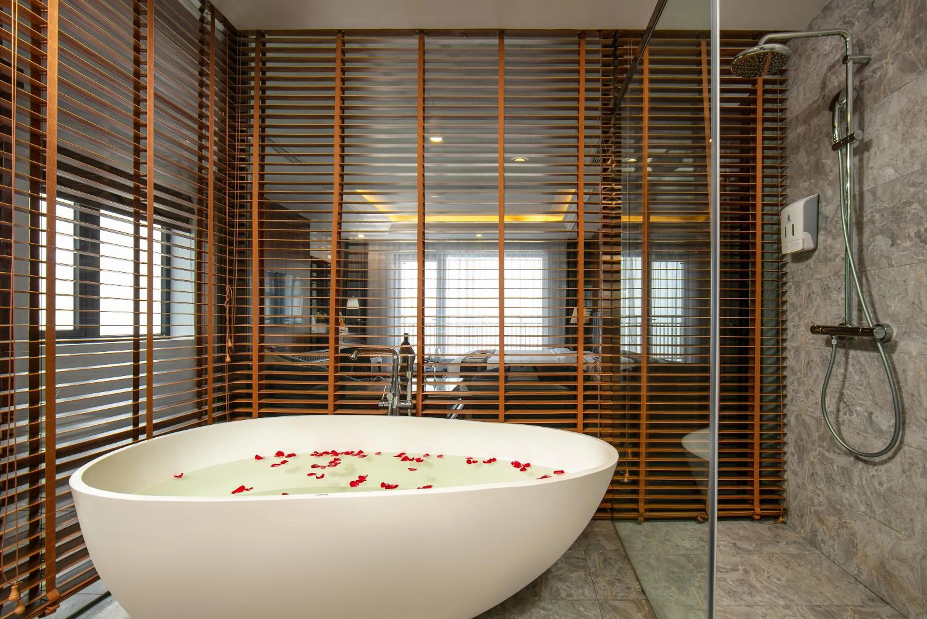 Bathroom in Bamboo Sapa Hotel
