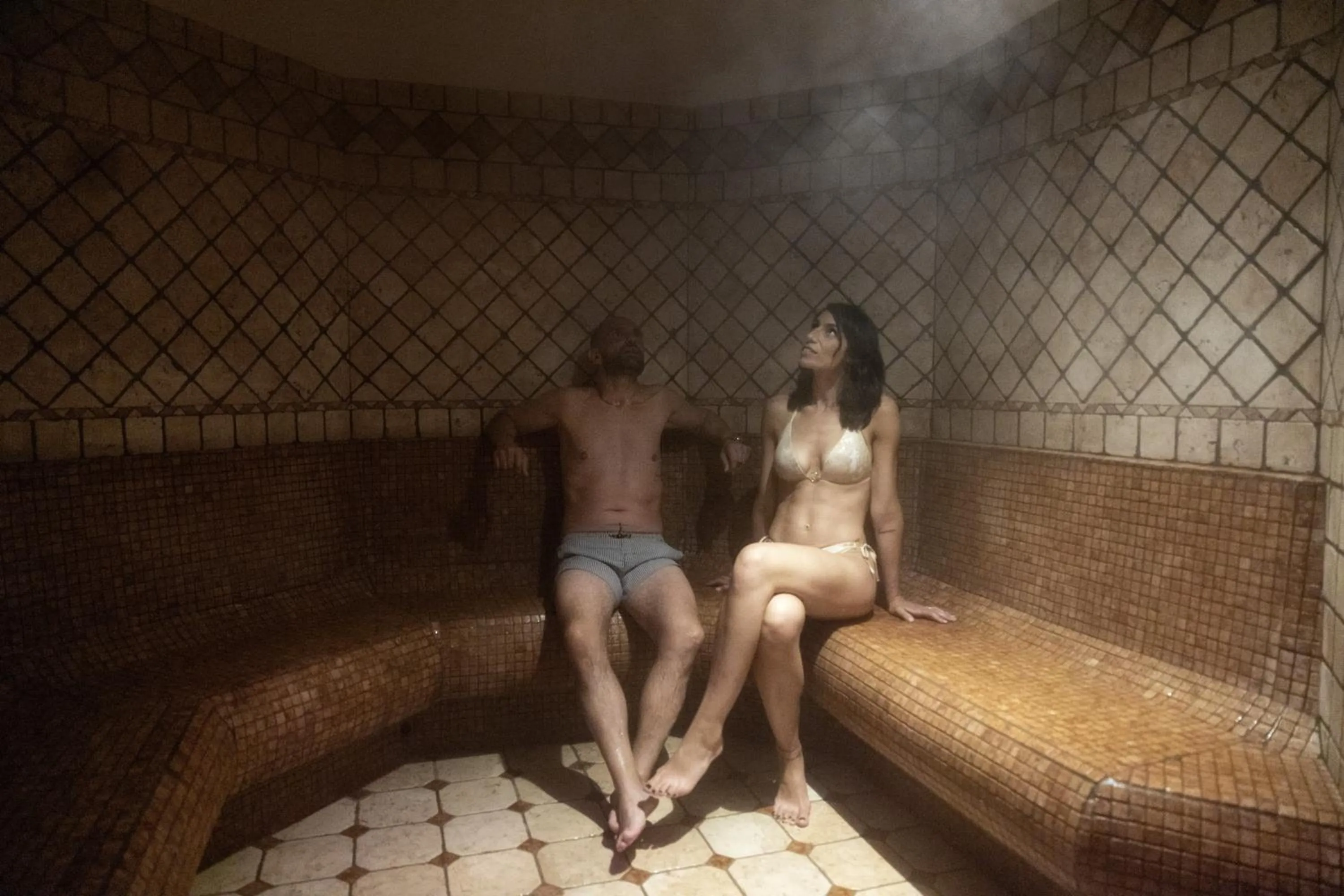 Sauna in Hotel Corona & Spa