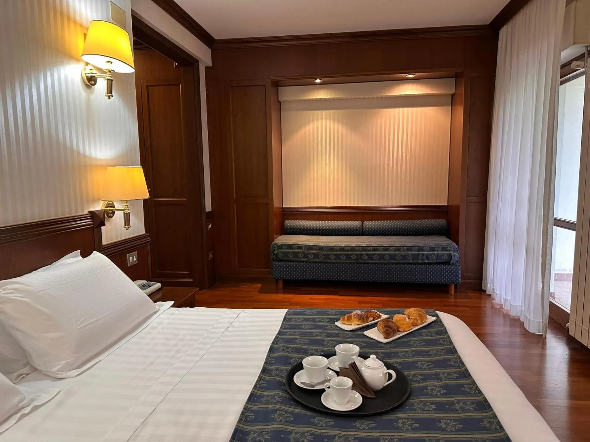 Photo of the whole room, Bed in Hotel Corona & Spa