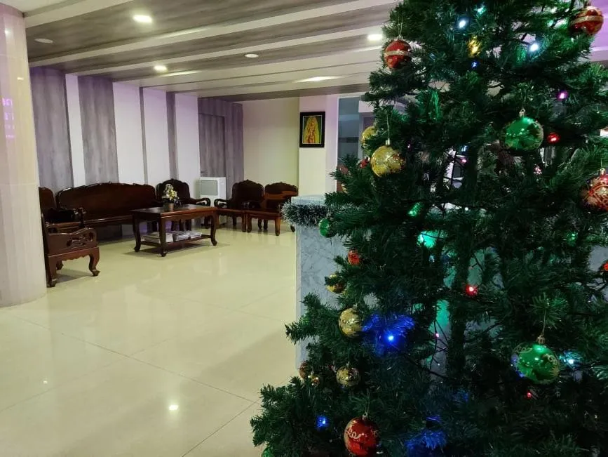 Lobby or reception in Centrana Hotel
