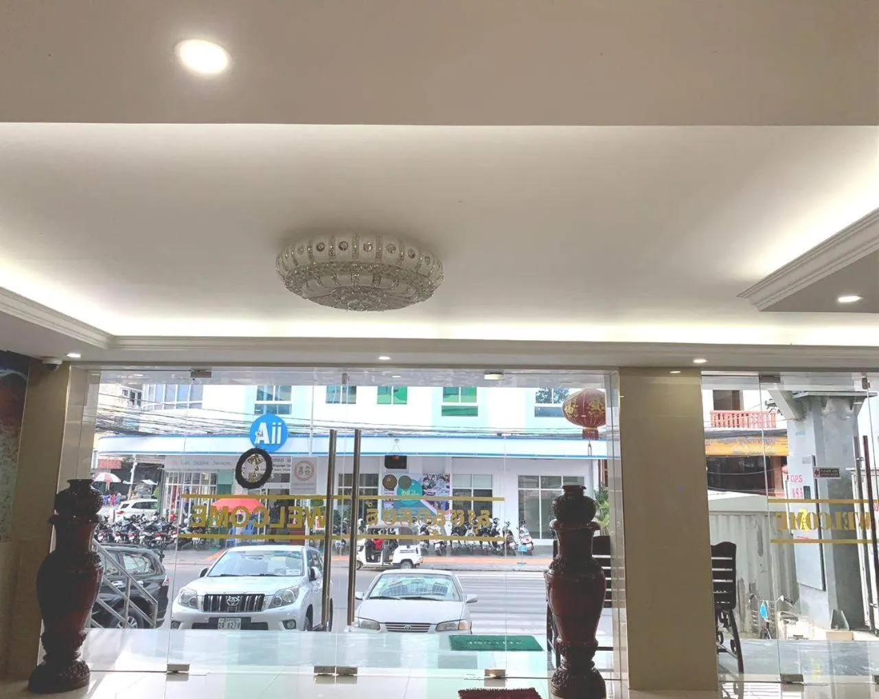 Property building in Centrana Hotel