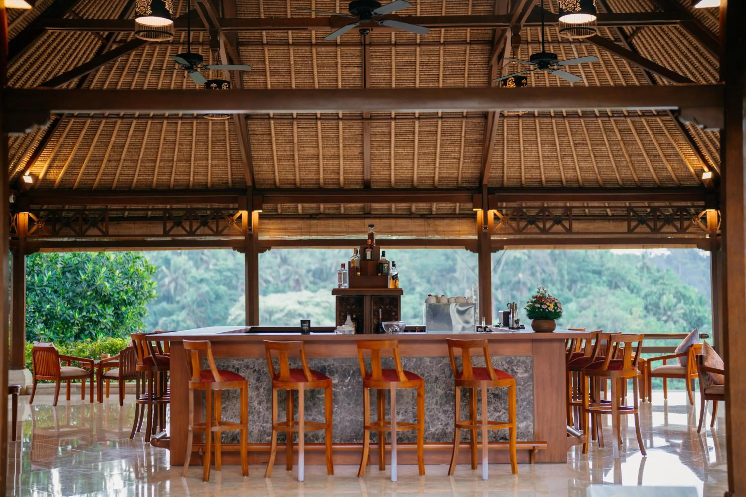 Lounge or bar in Puri Wulandari A Boutique Resort & Spa