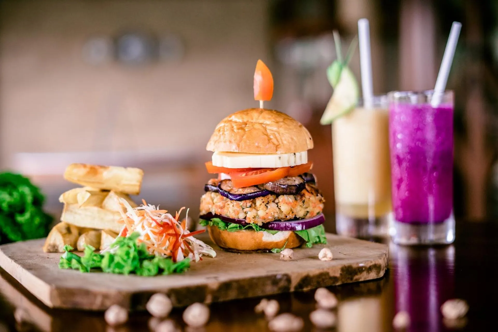 Food and drinks in Puri Wulandari A Boutique Resort & Spa