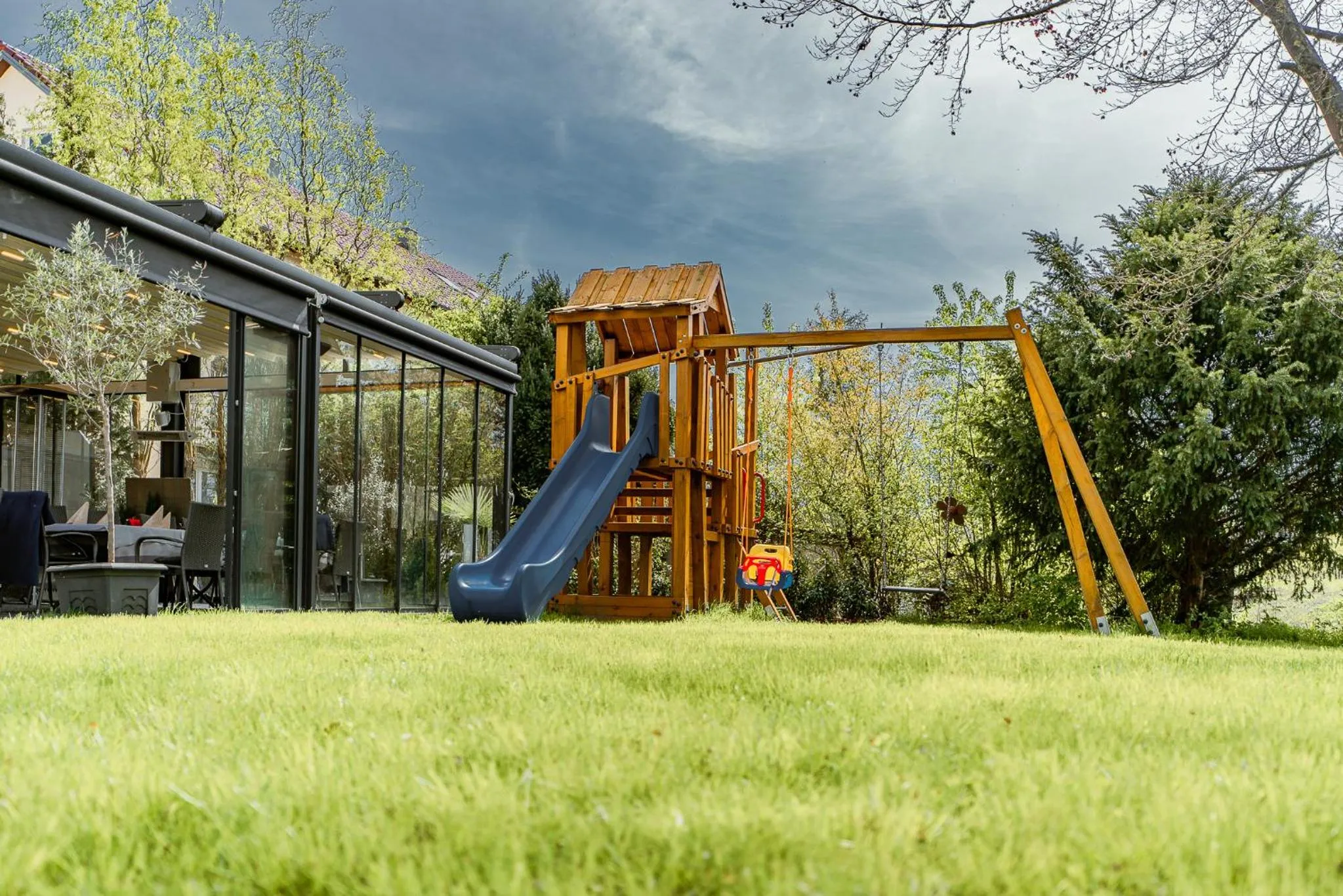 Children play ground in Stadthotel Giengen