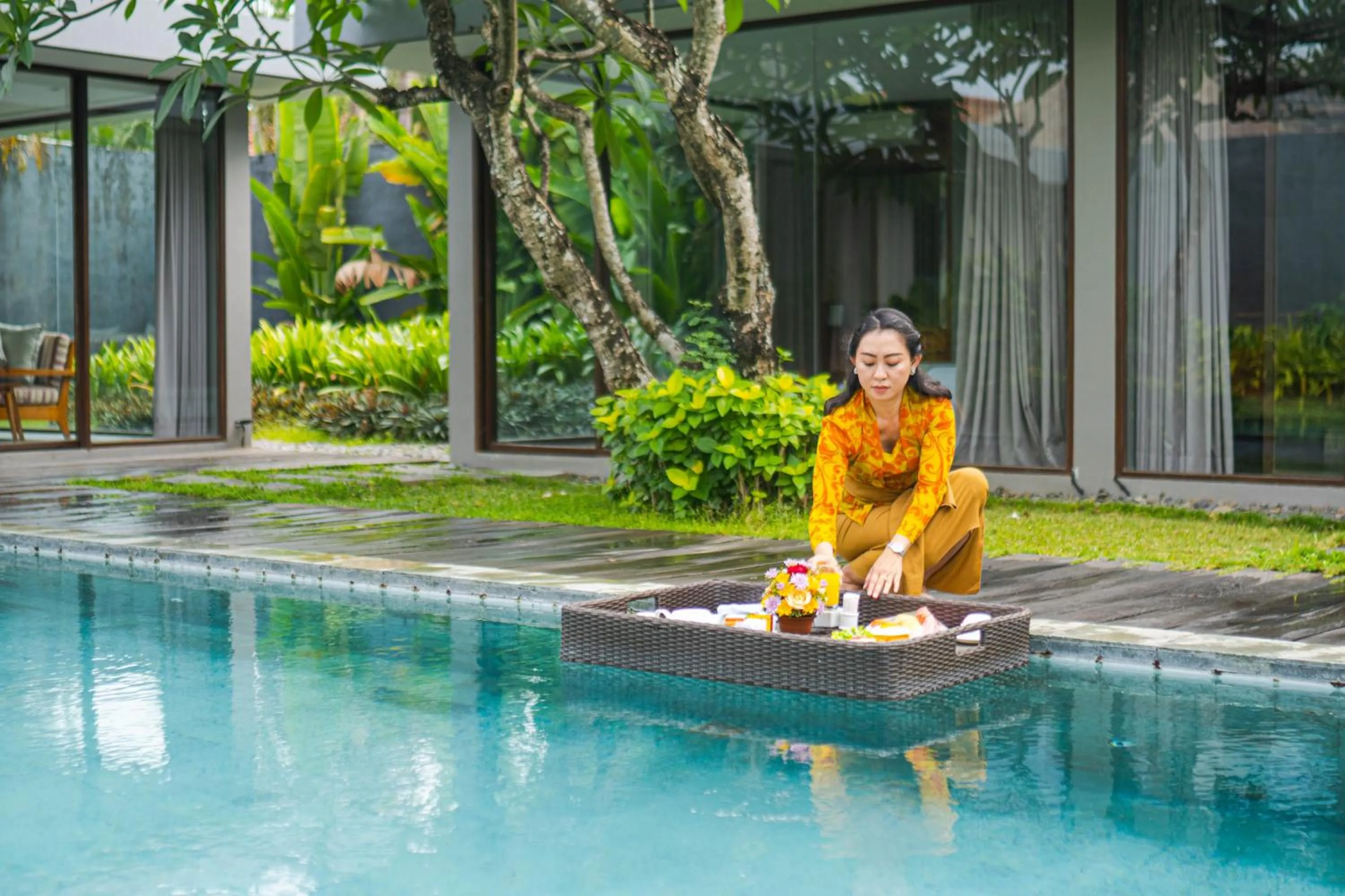 Swimming pool in Ziva a Boutique Villa