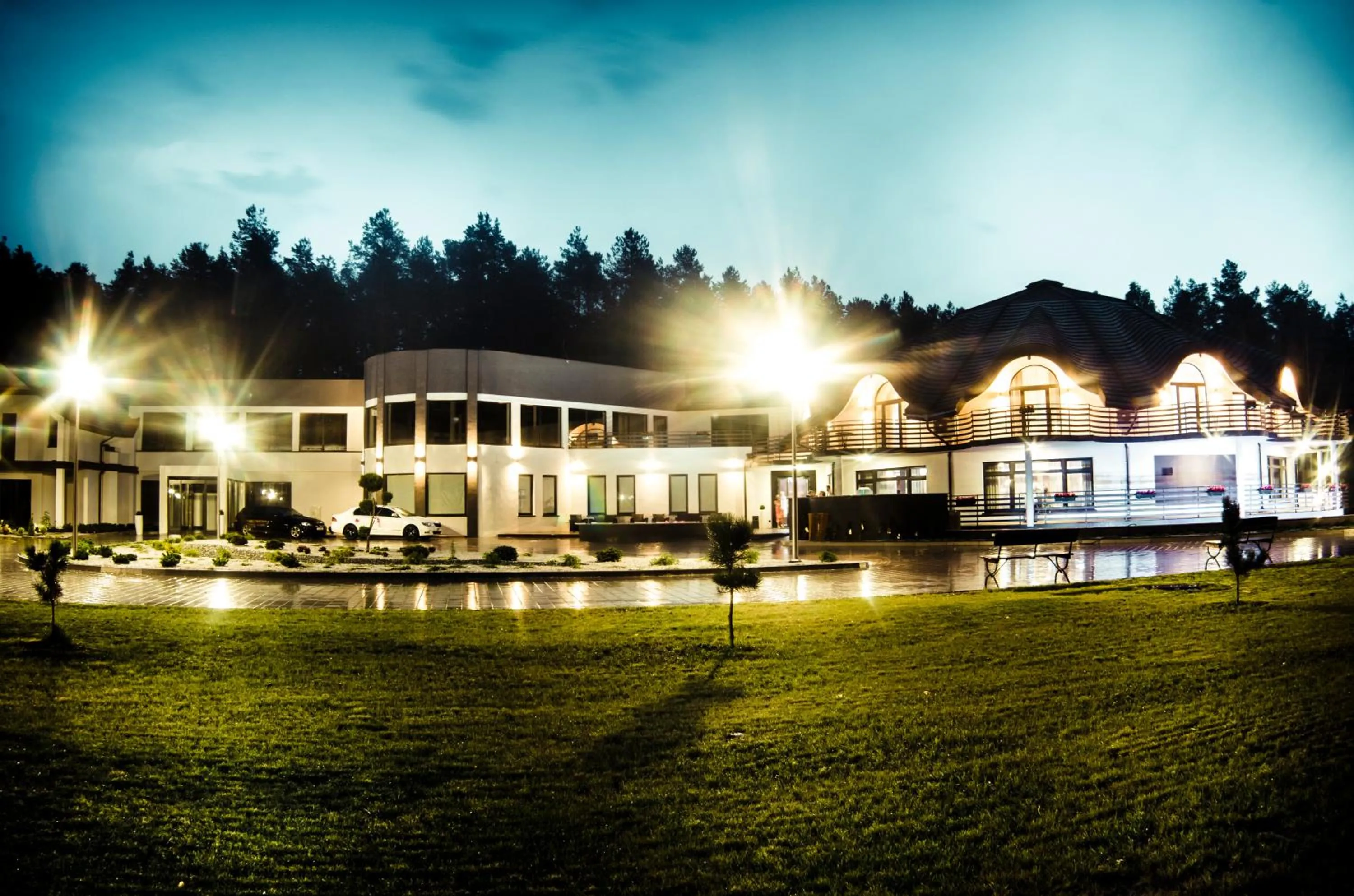Property building in Rezydencja Sosnowa Luxury Hotel