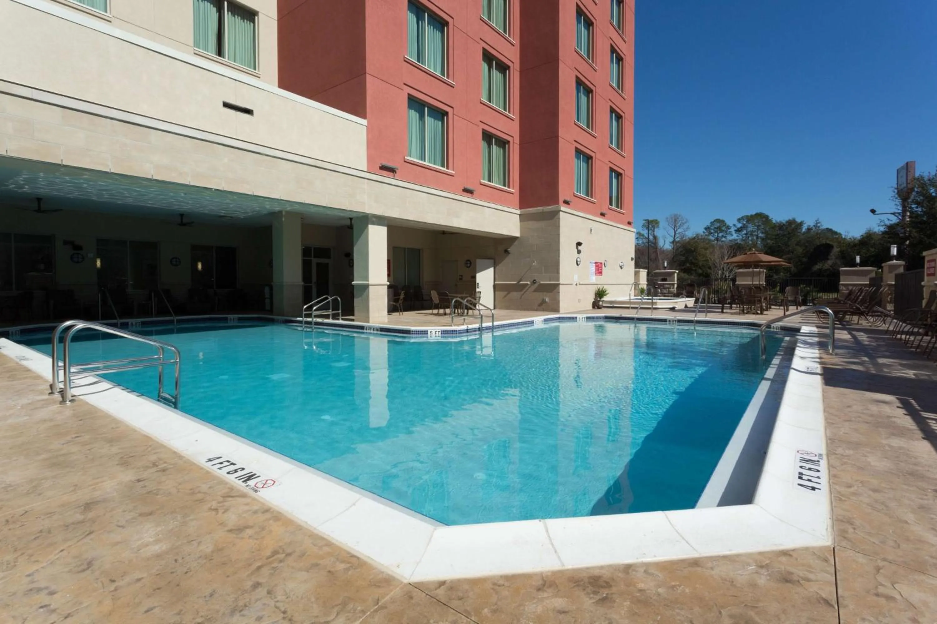 Pool view in Drury Inn & Suites Gainesville