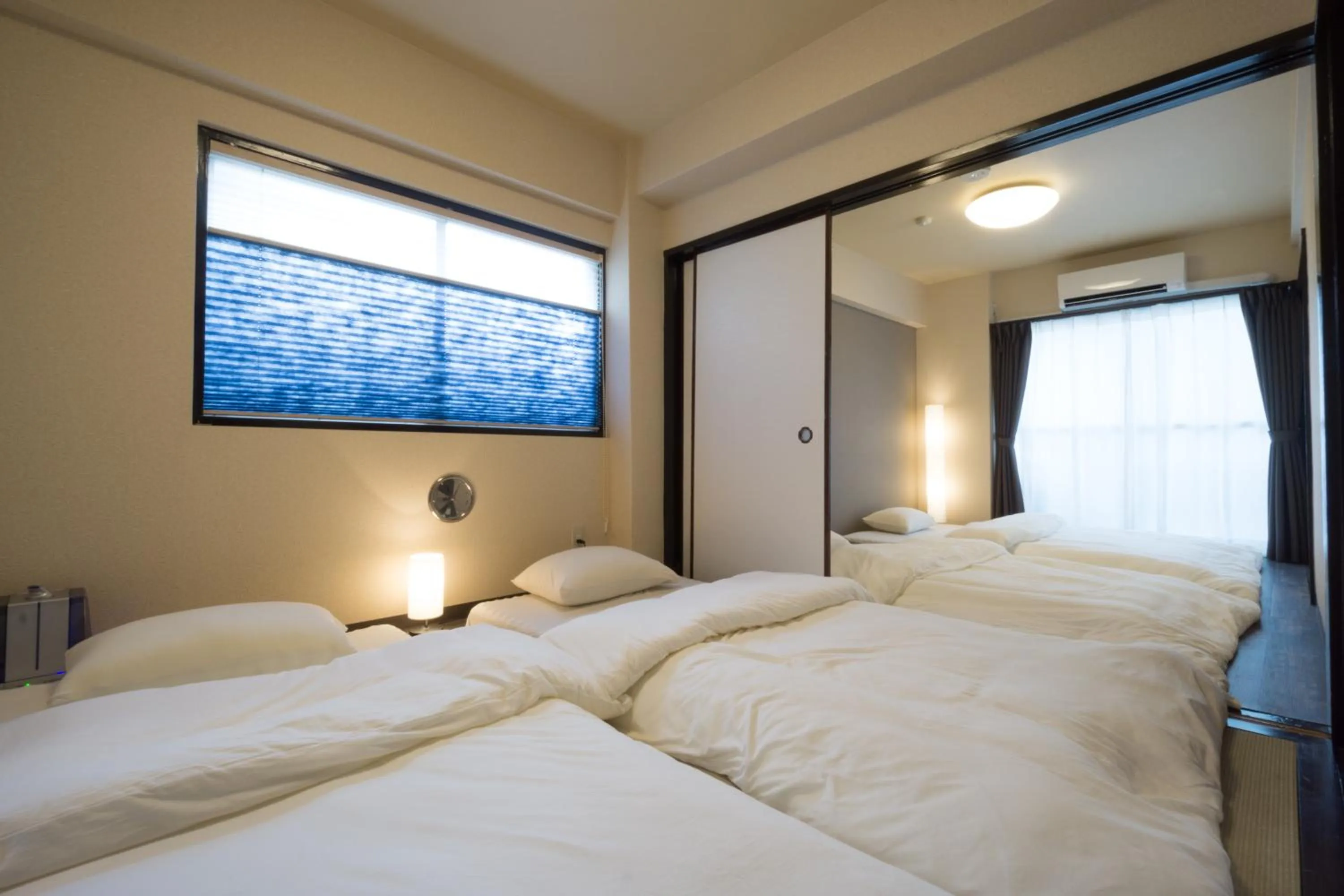 Bed in GOEN inn Tokyo