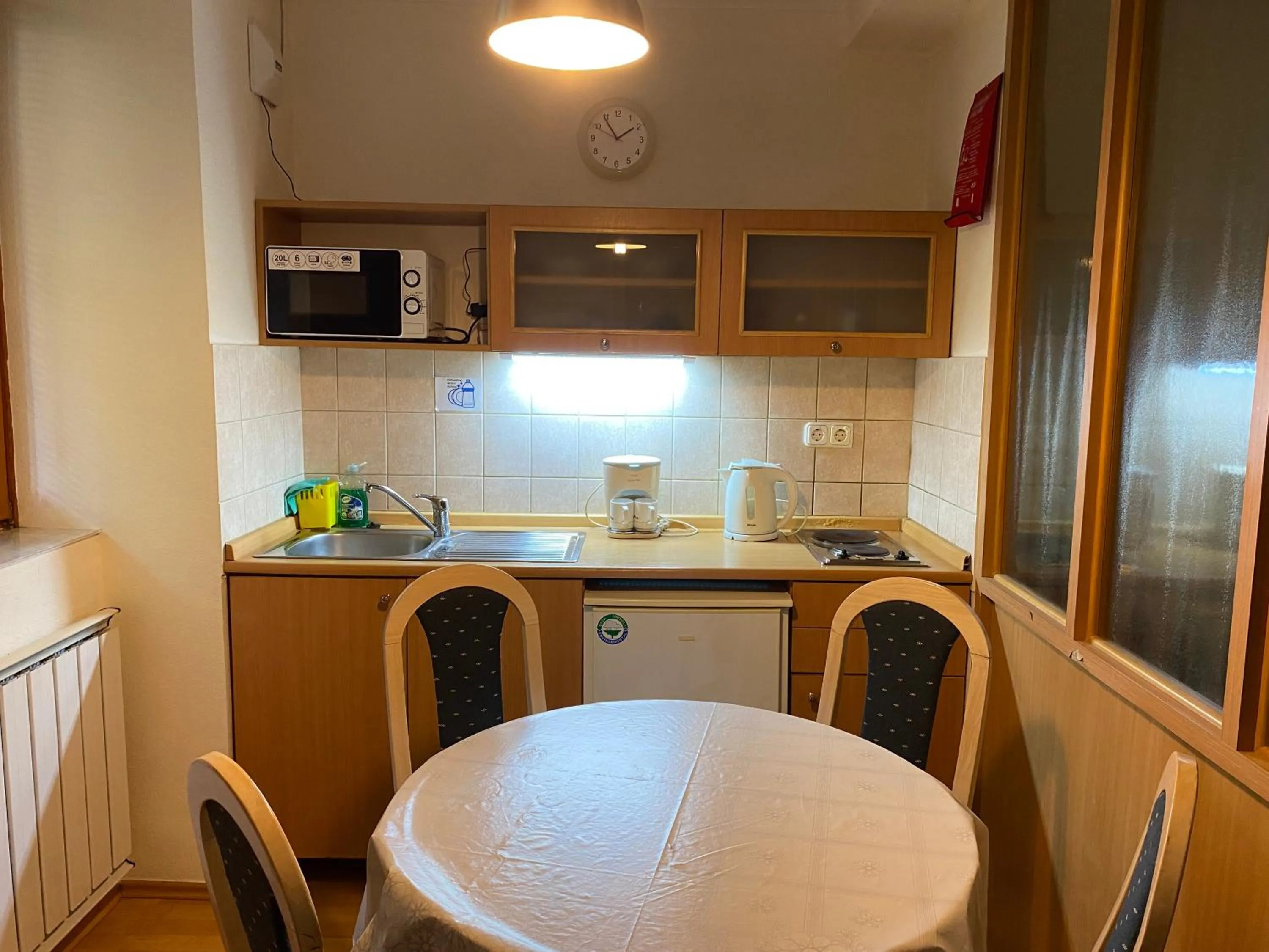 Kitchen or kitchenette in Gold Apartments