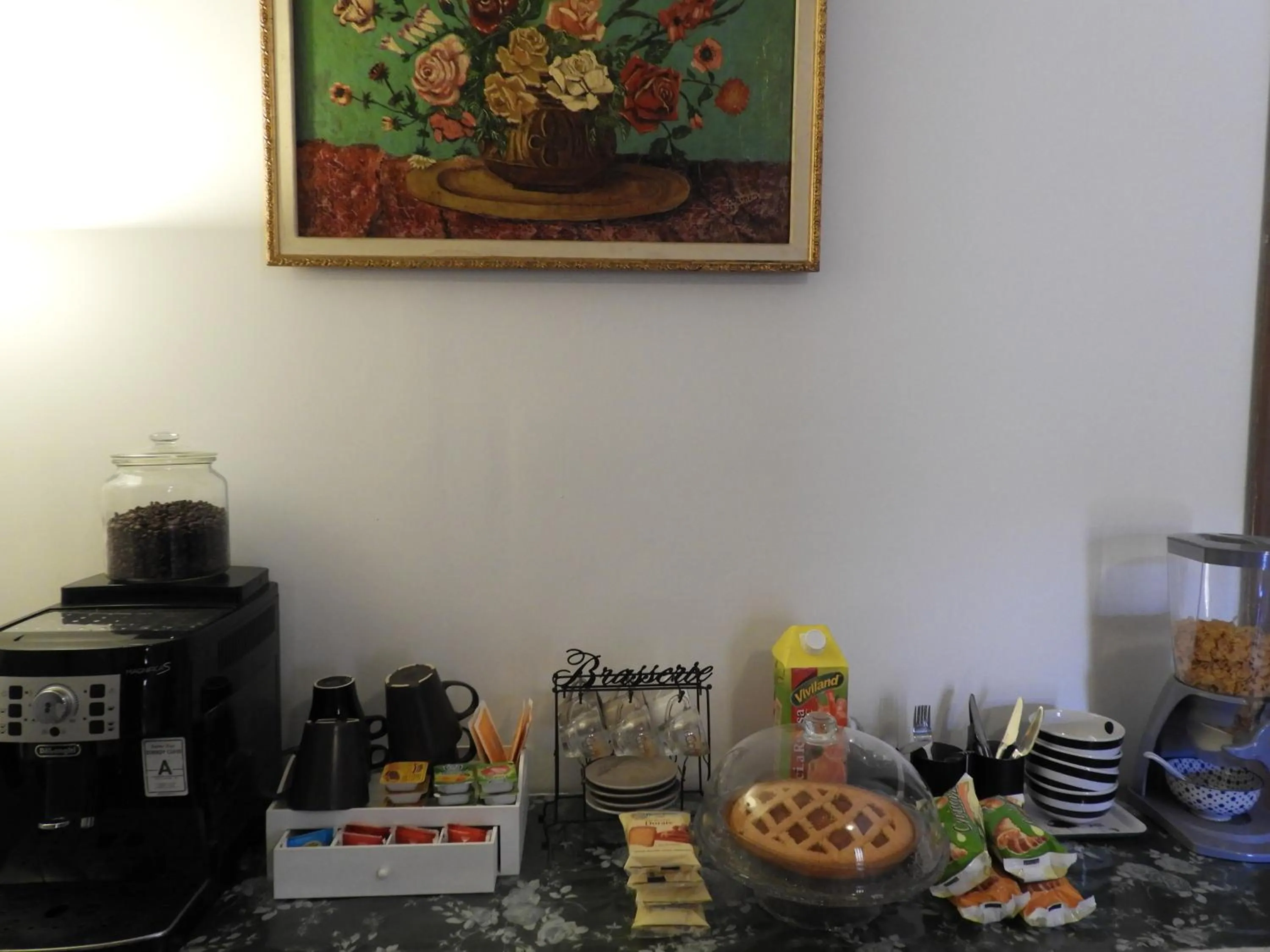 Food and drinks in B&B Isola