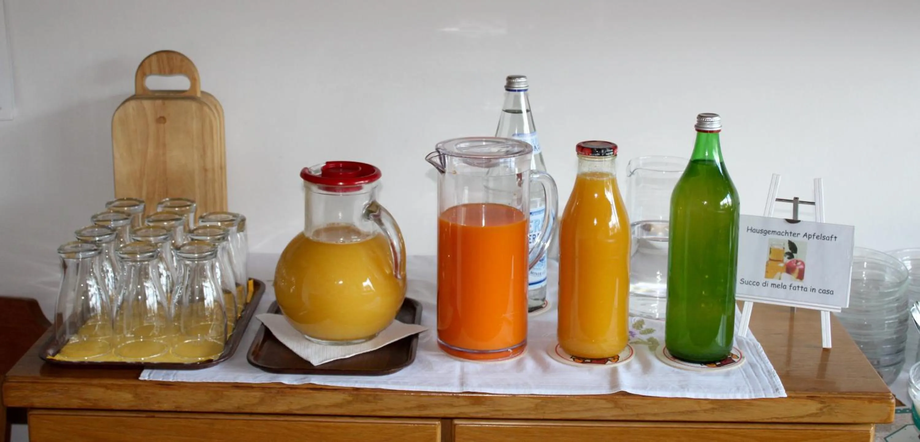 Non alcoholic drinks in Gruberhof