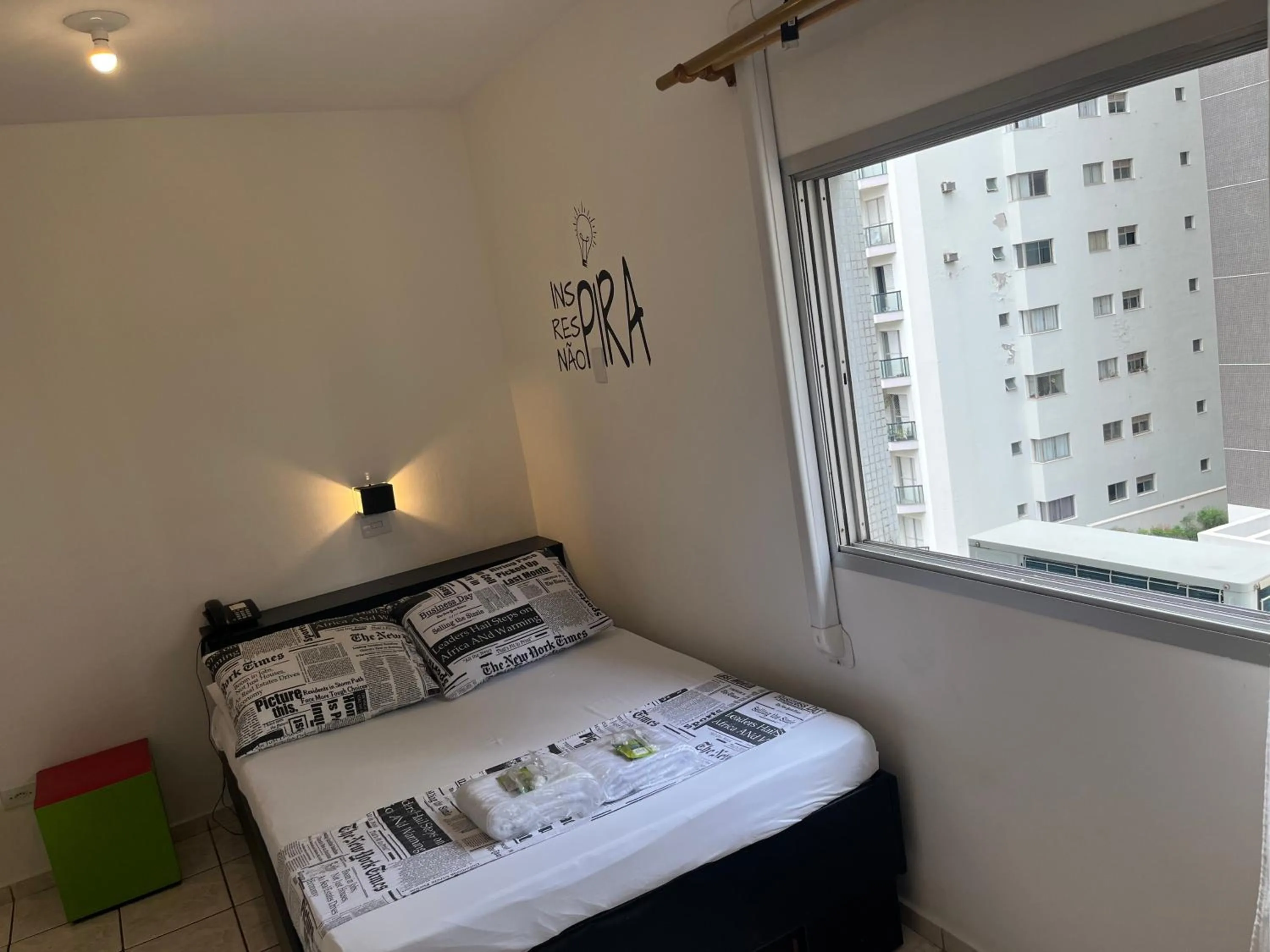 Bedroom, Bed in Bela Cintra Flat Service