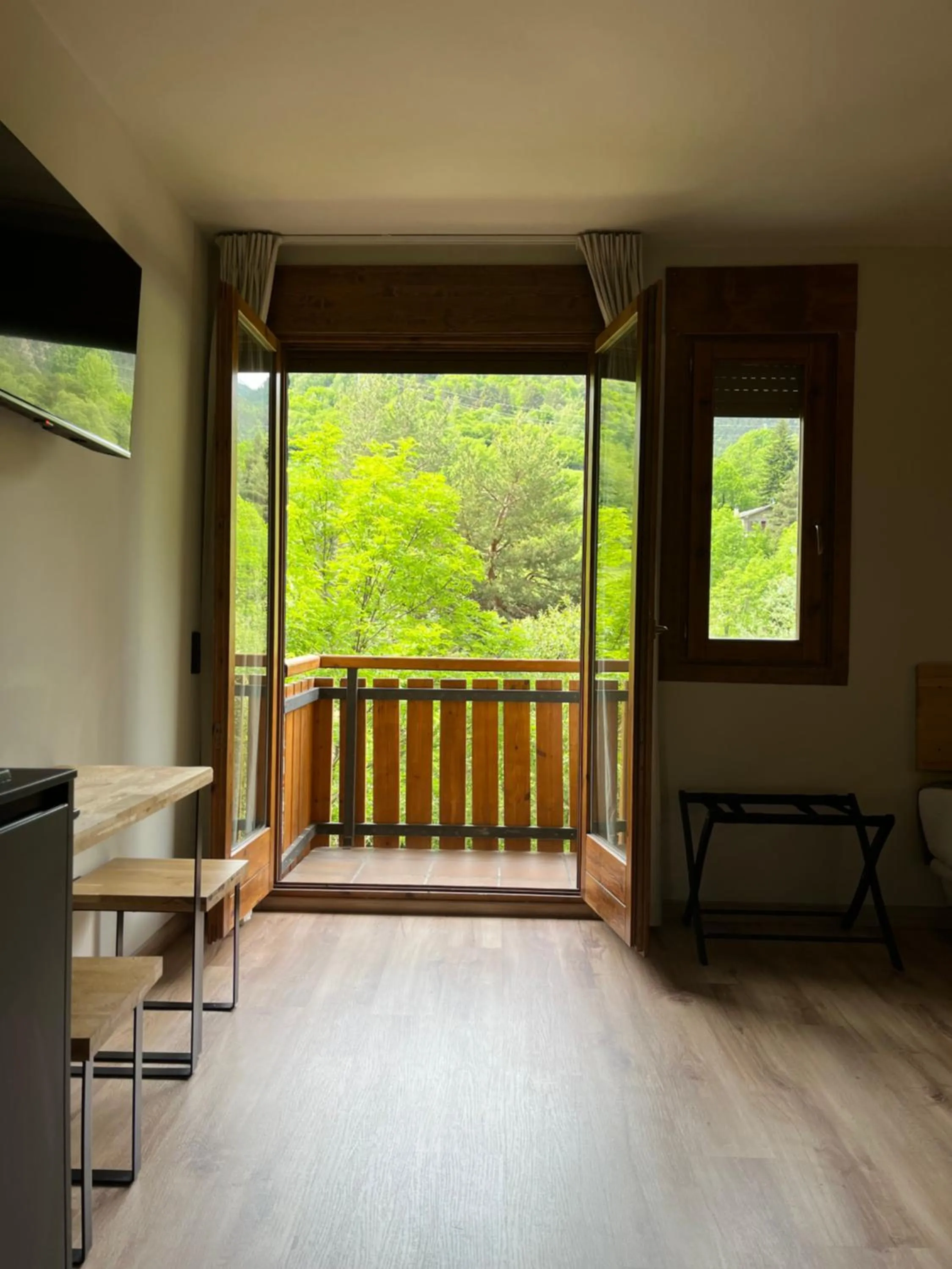 Balcony/Terrace in Hotel Els Encantats