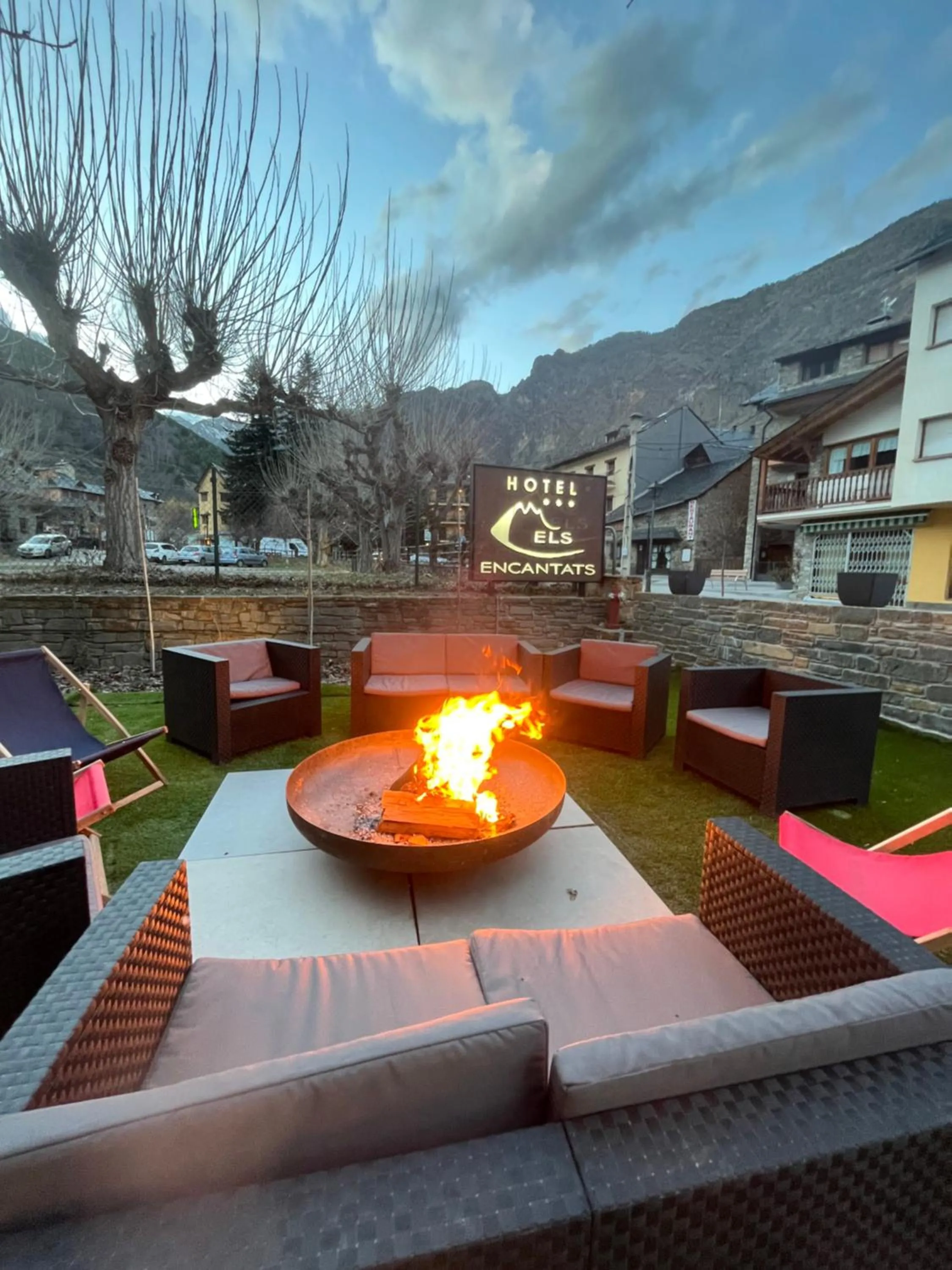 Mountain view in Hotel Els Encantats