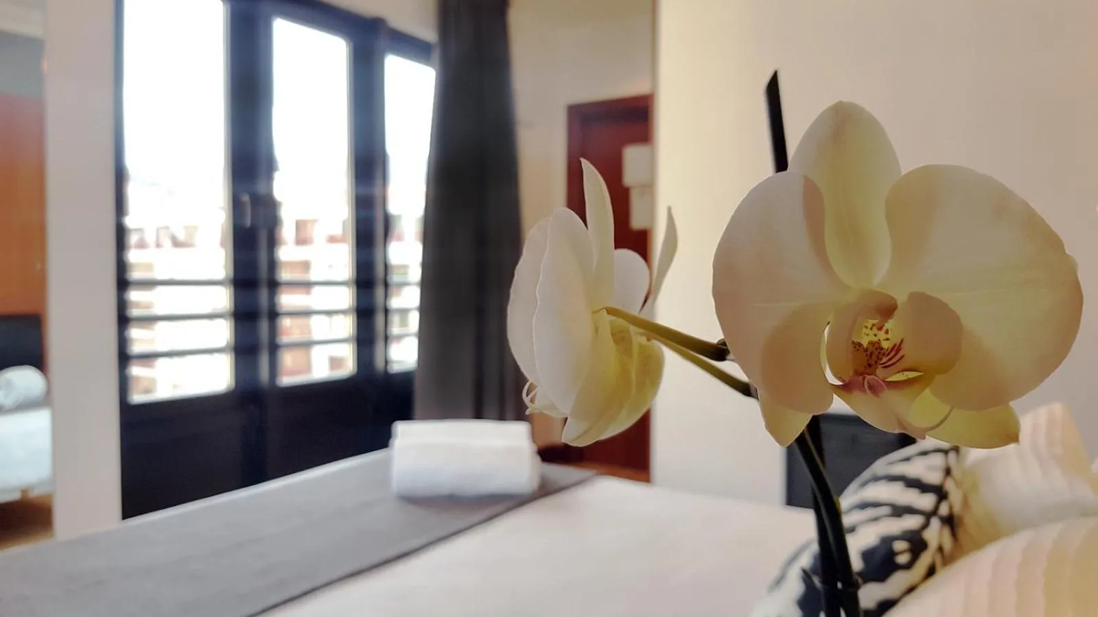 Bedroom, Bed in Hotel Oria