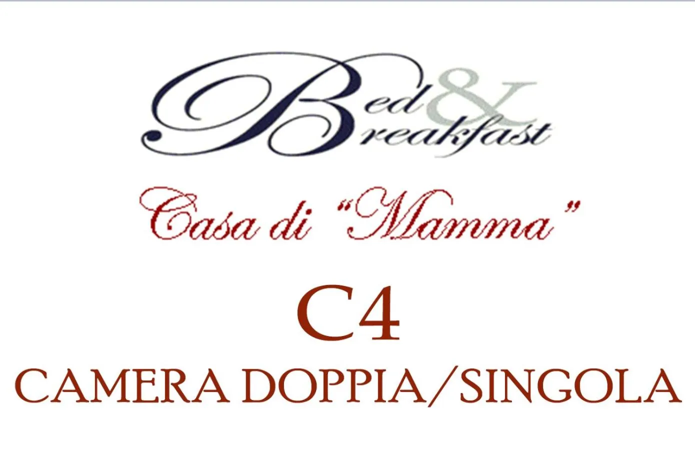Logo/Certificate/Sign in B&B Casa di Mamma