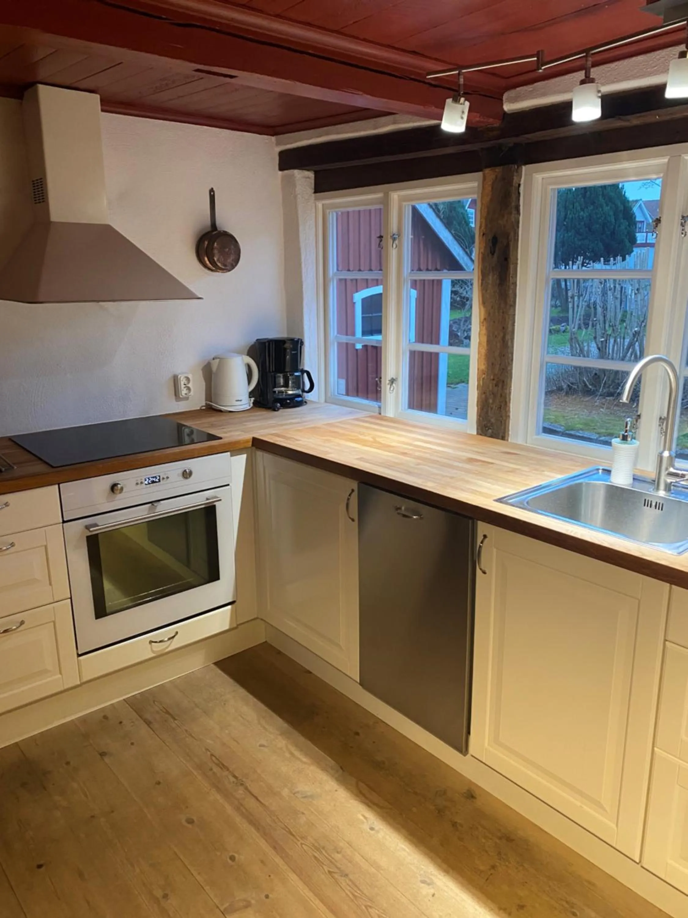 Kitchen or kitchenette in Brösarps Gästgifveri & SPA