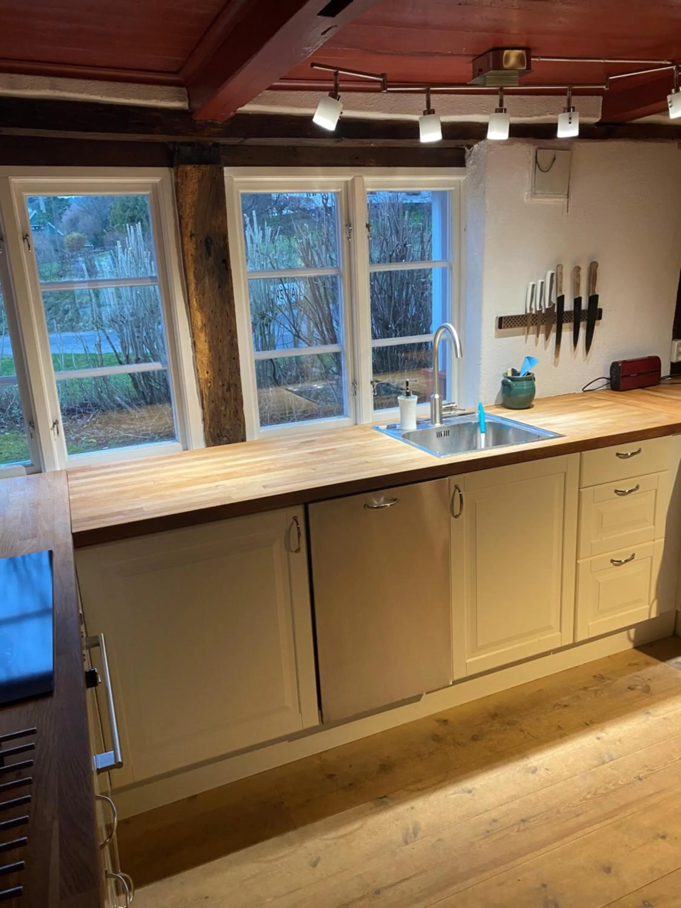 Kitchen or kitchenette in Brösarps Gästgifveri & SPA