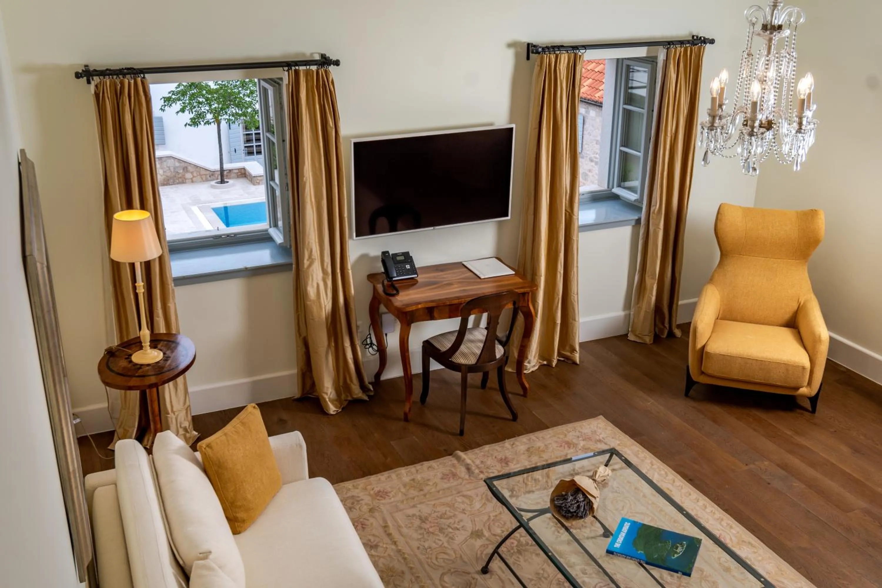 Living room in Heritage Hotel Martinis Marchi