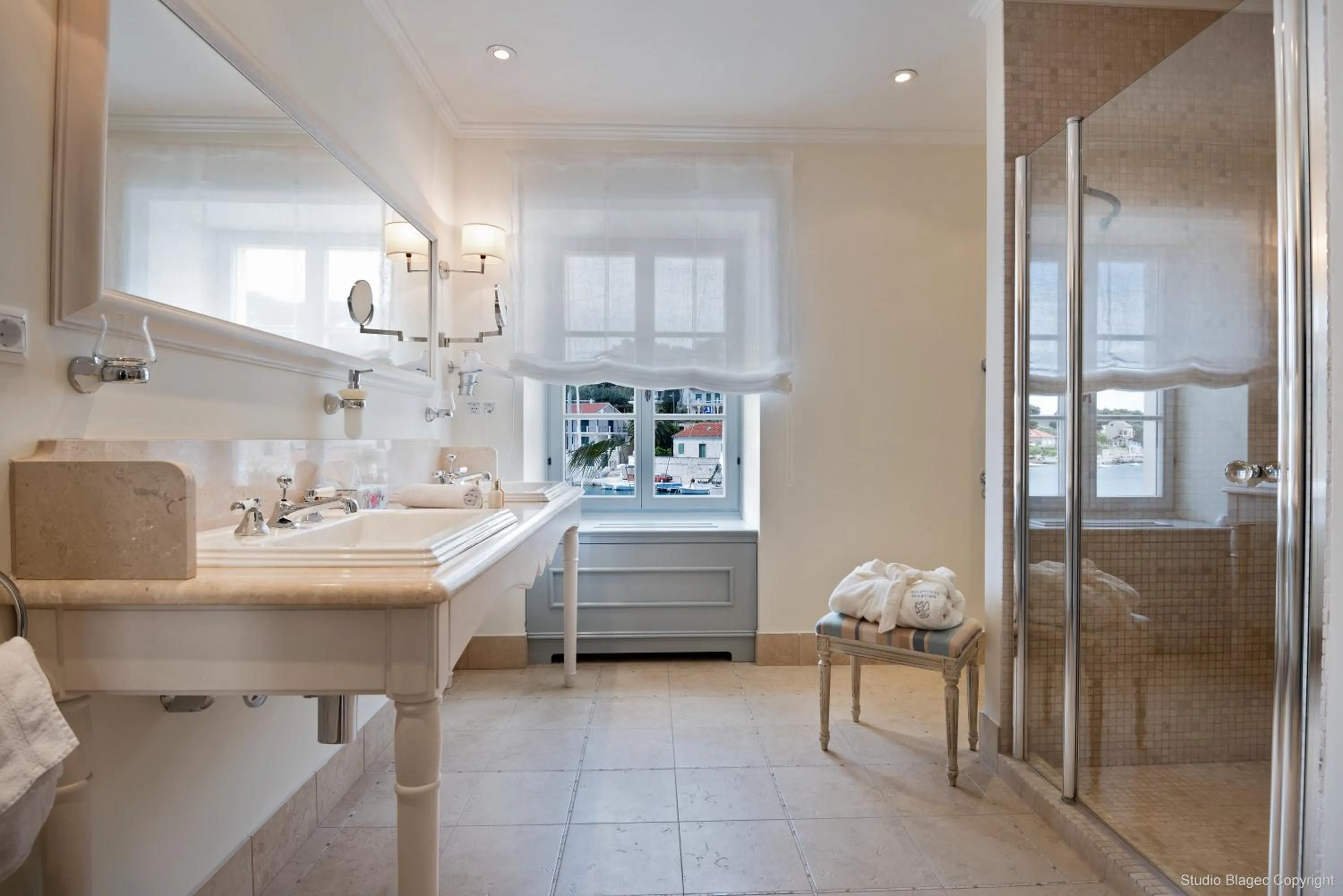 Bathroom in Heritage Hotel Martinis Marchi