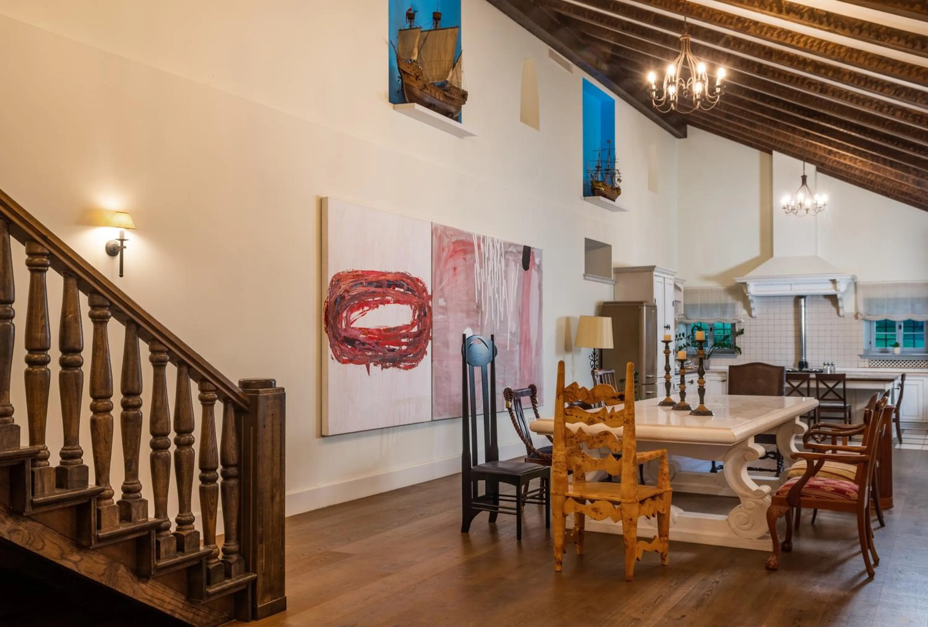 Living room in Heritage Hotel Martinis Marchi