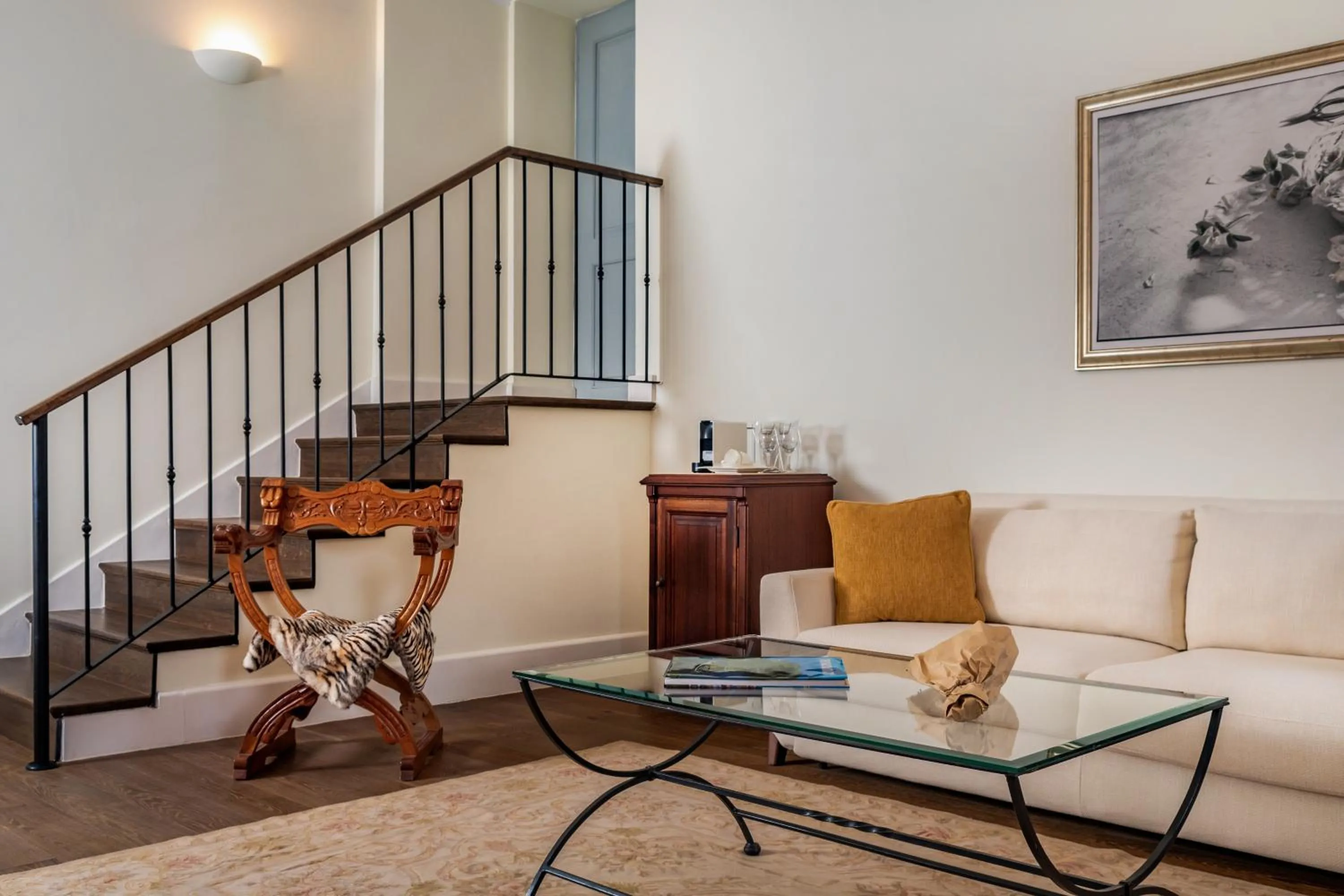 Living room in Heritage Hotel Martinis Marchi