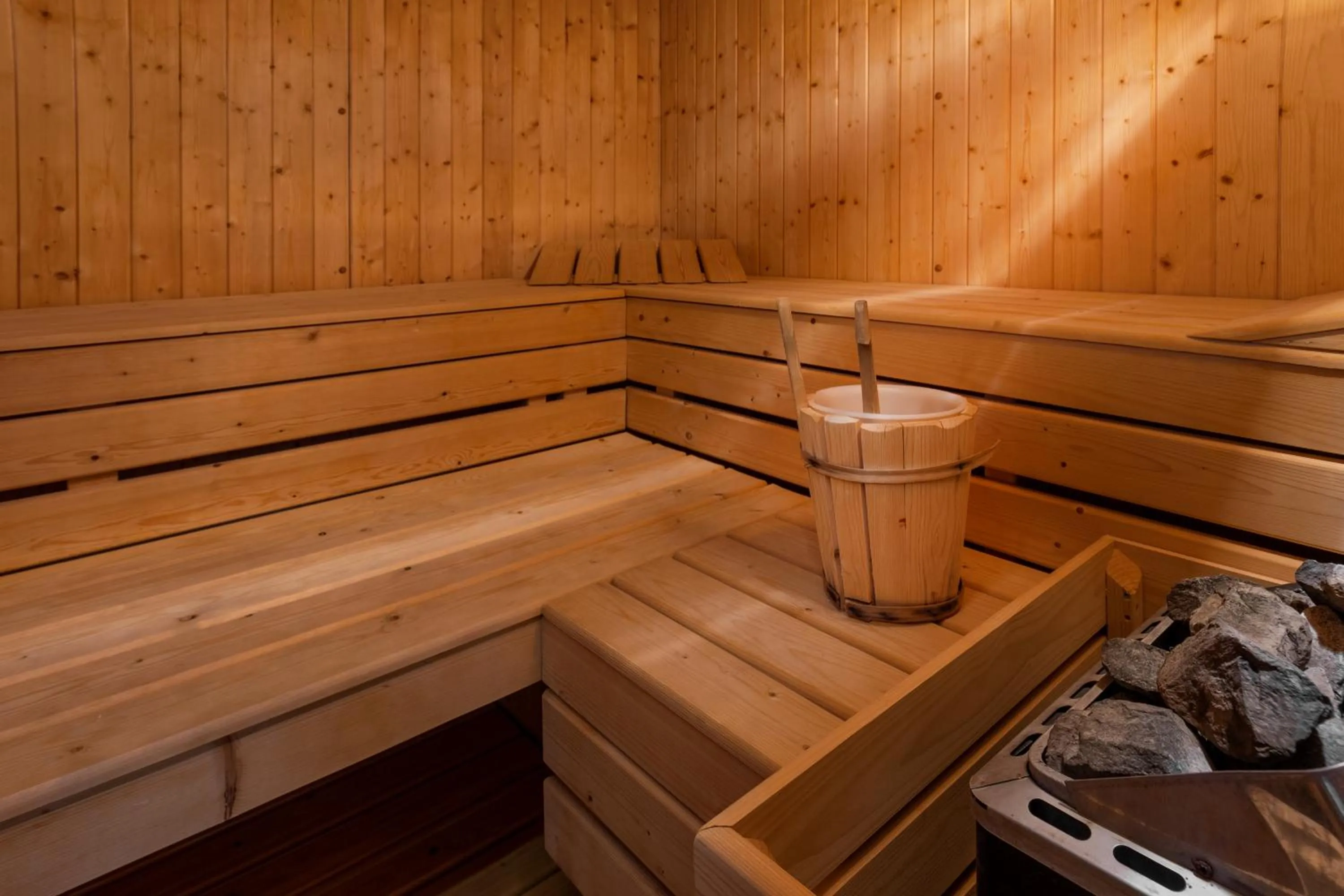 Sauna in Heritage Hotel Martinis Marchi