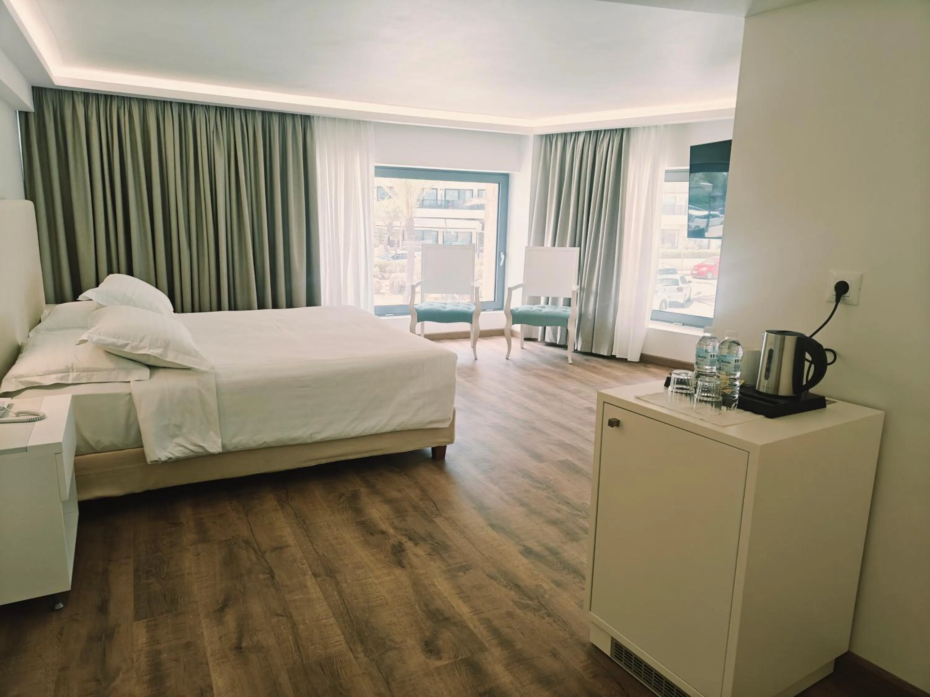 Bed in Ibiscus Hotel