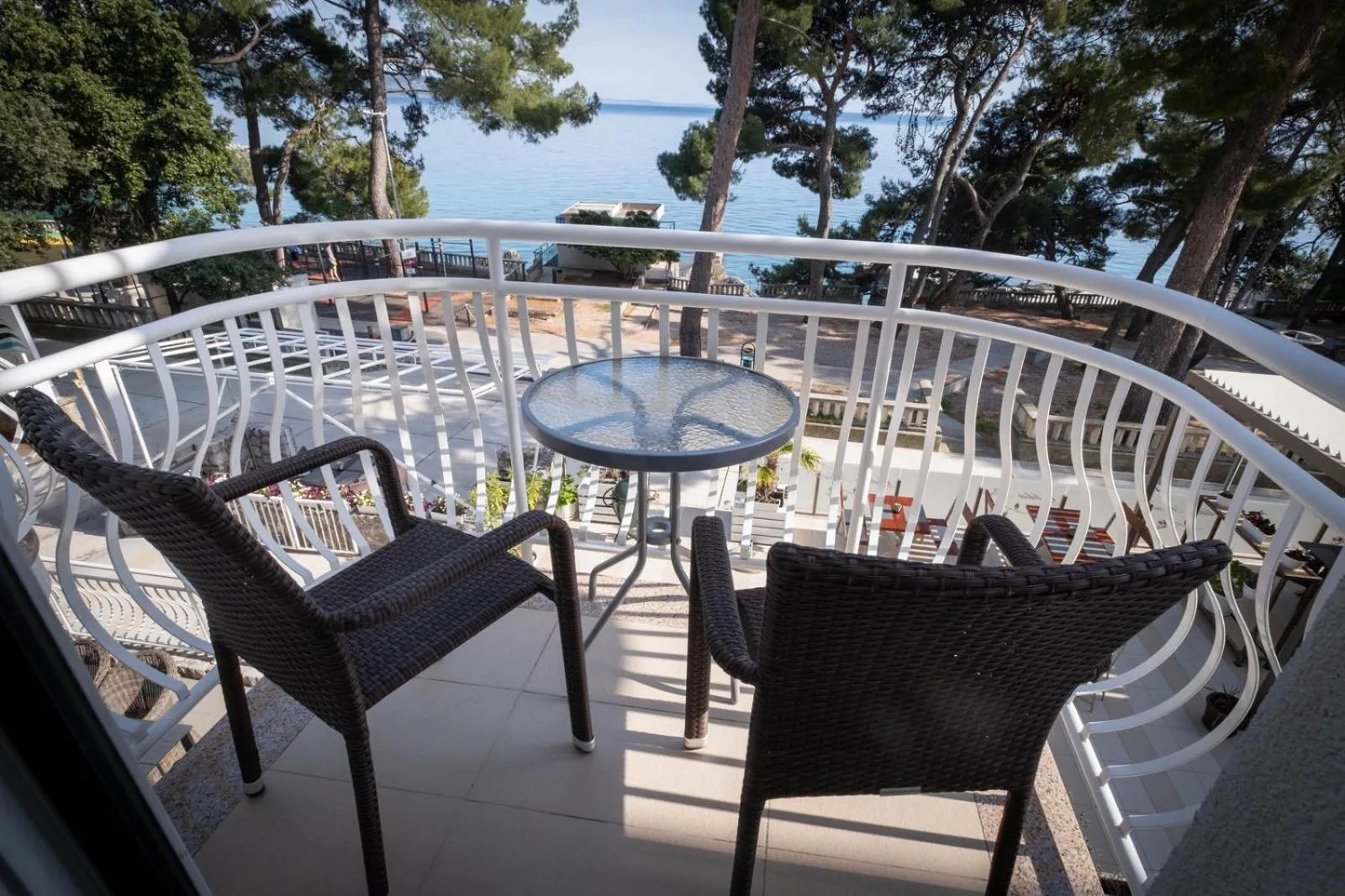 Balcony/Terrace in Hotel Bor